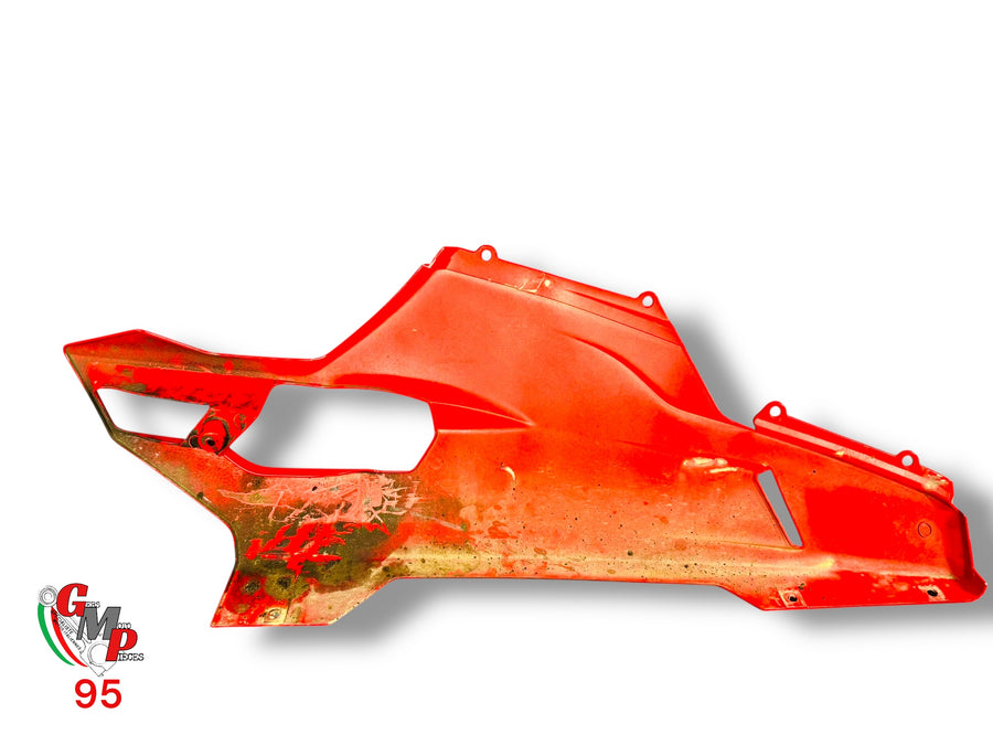 Cubrecadenas Izquierdo Semicarenado Izquierdo Rojo - Ducati