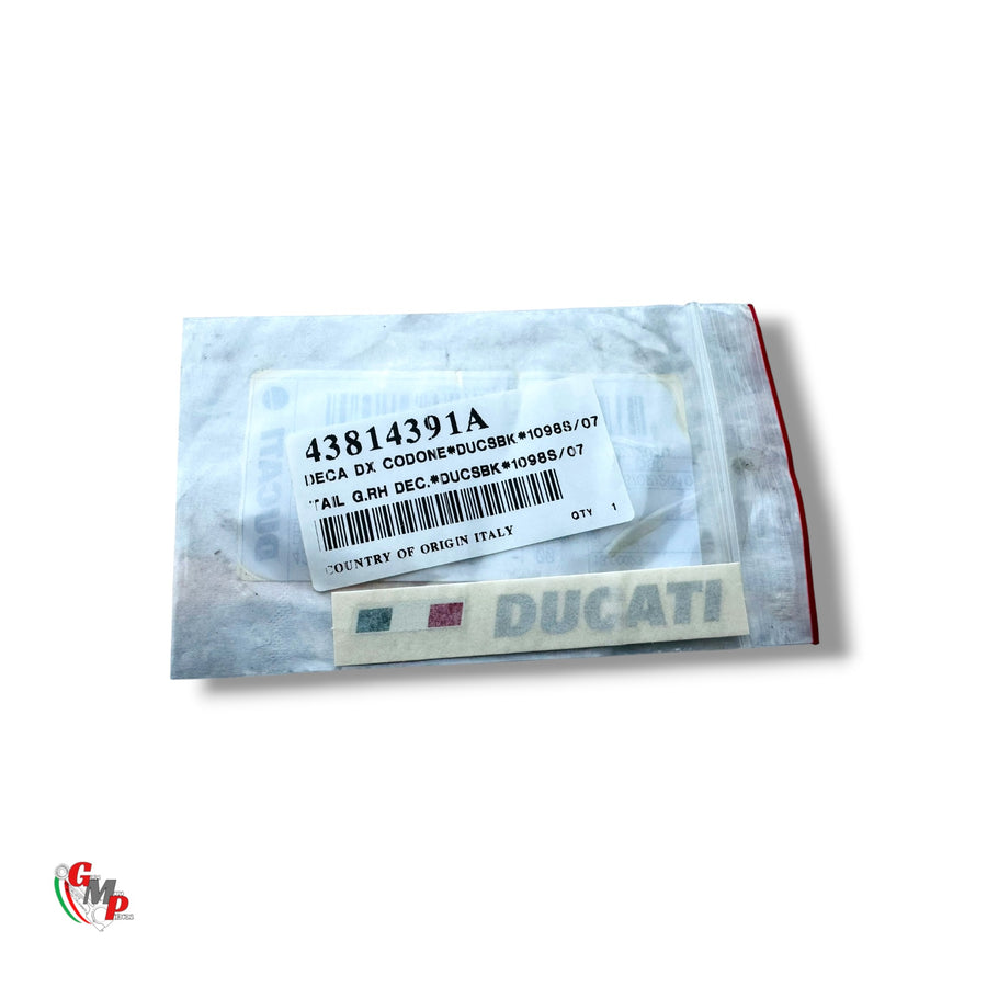 Emblema Ducati Derecho NUEVO - Ducati