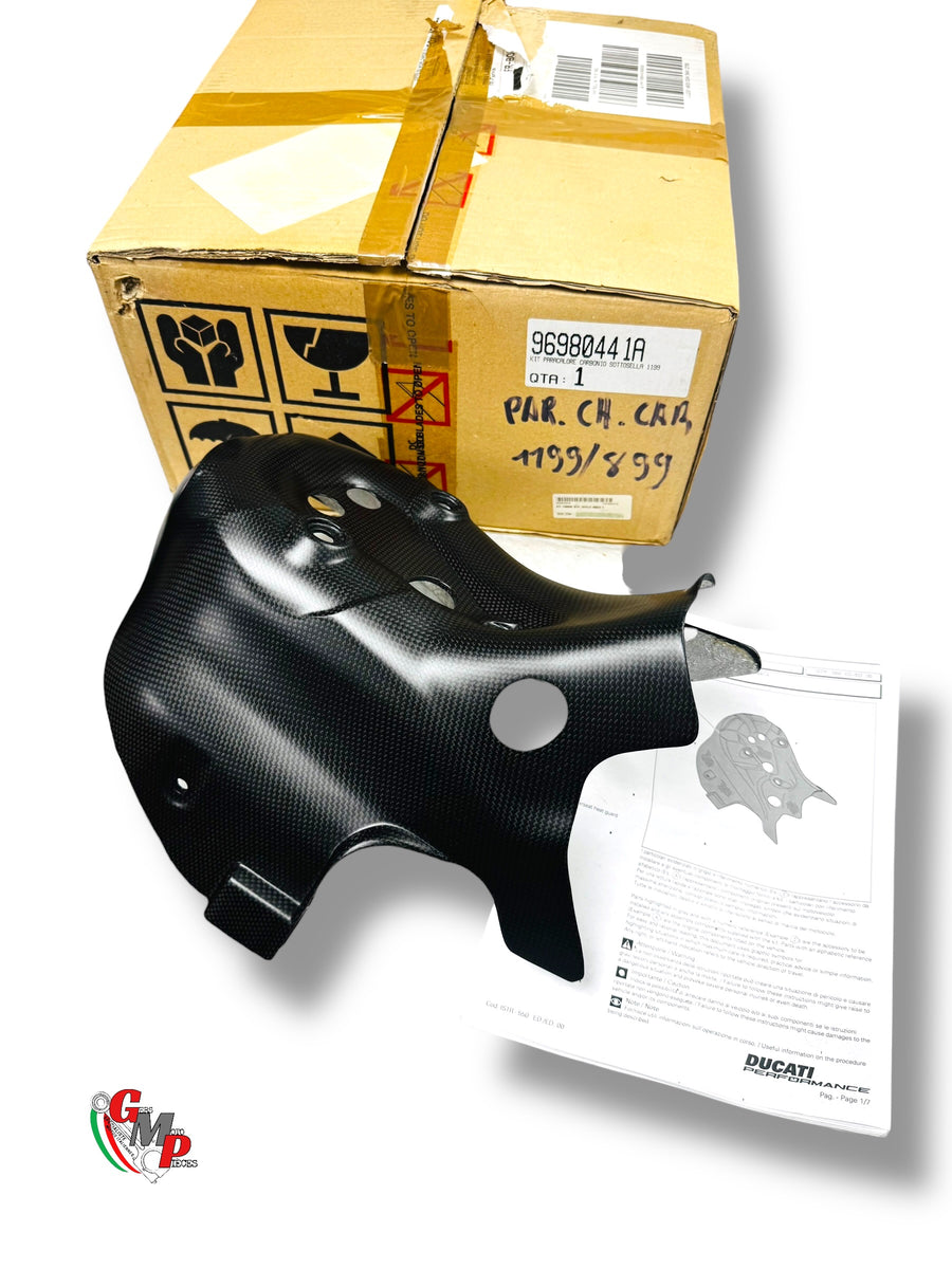 Kit de protección térmica de carbono bajo el asiento NUEVO - Ducati Performance