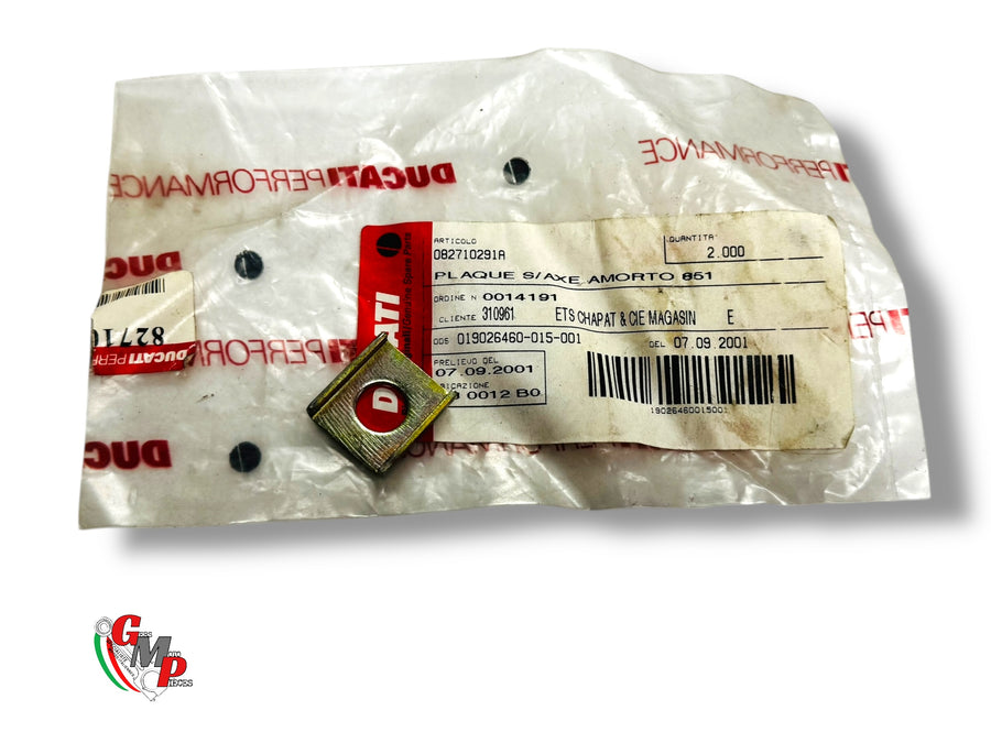 Placa de tuerca de bloqueo de amortiguador NUEVA - Ducati