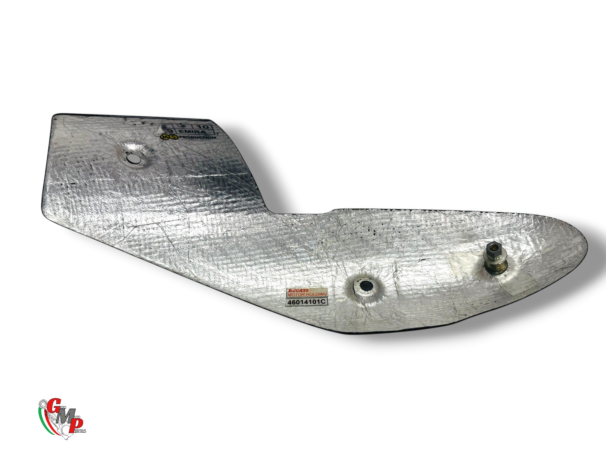 Pare Chaleur Carbone Long Gauche - Ducati