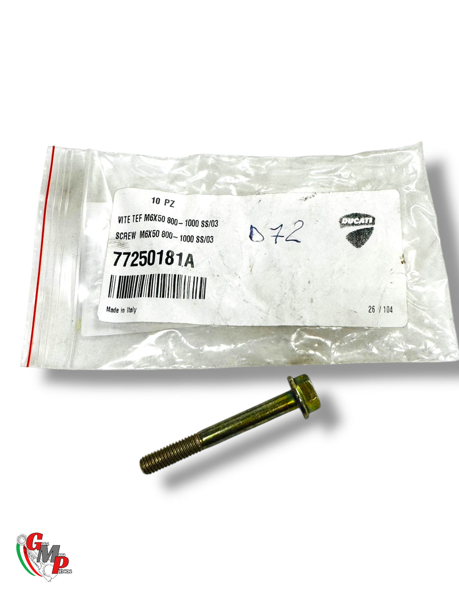 Tornillo M6X50 Bricomatado Fijación Carenado NUEVO - Ducati