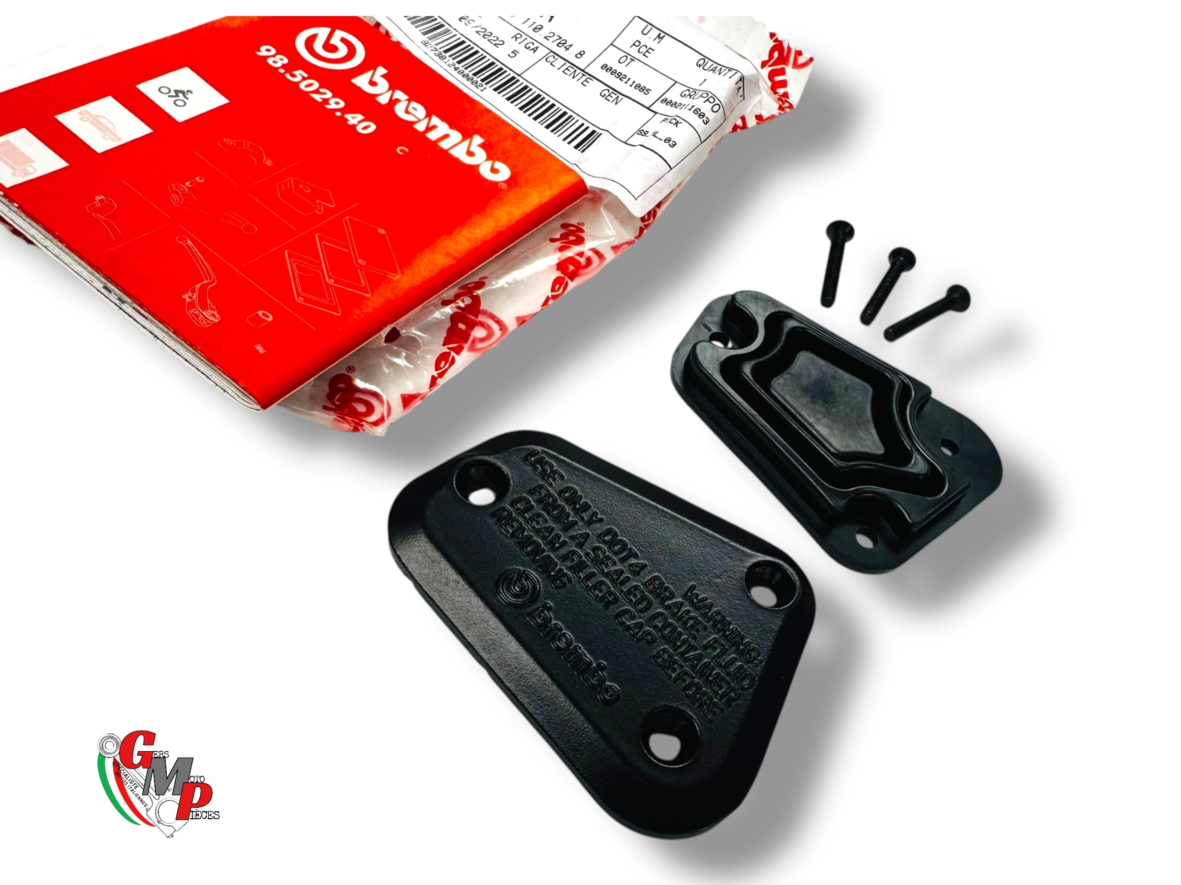 Kit Tapa Depósito Líquido Freno NUEVO - Ducati