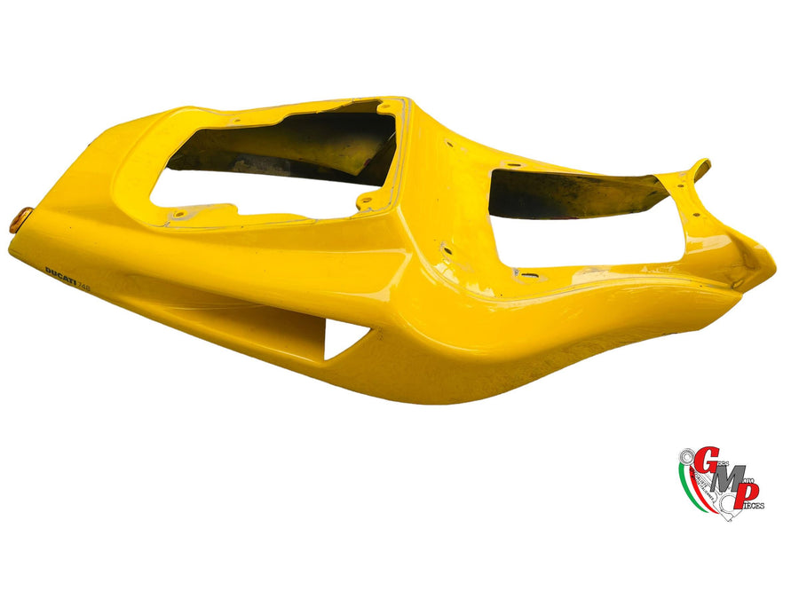 Colín Trasero Biposto Amarillo con intermitente integrado - Ducati