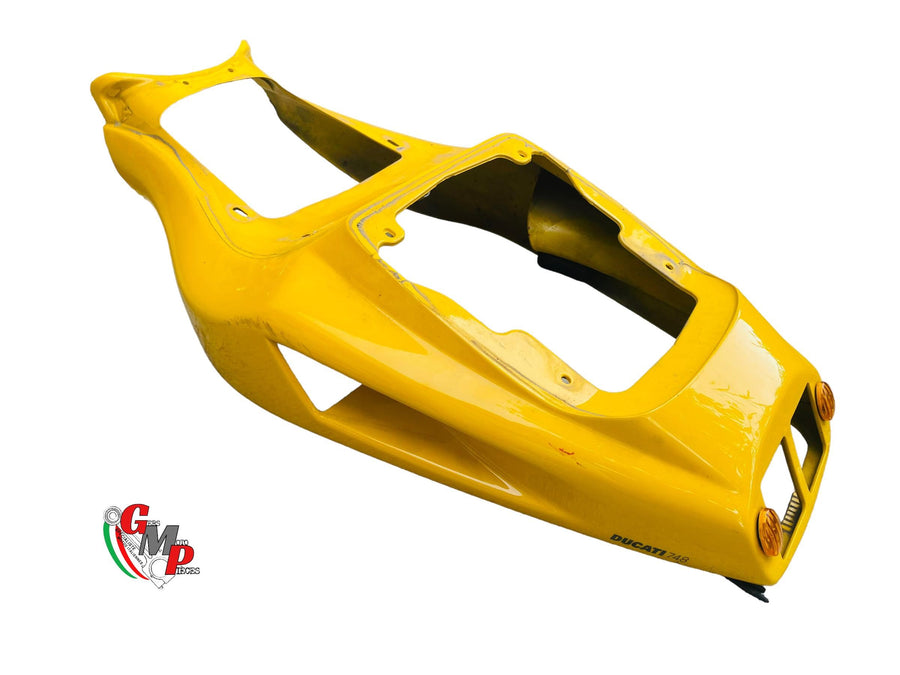 Colín Trasero Biposto Amarillo con intermitente integrado - Ducati