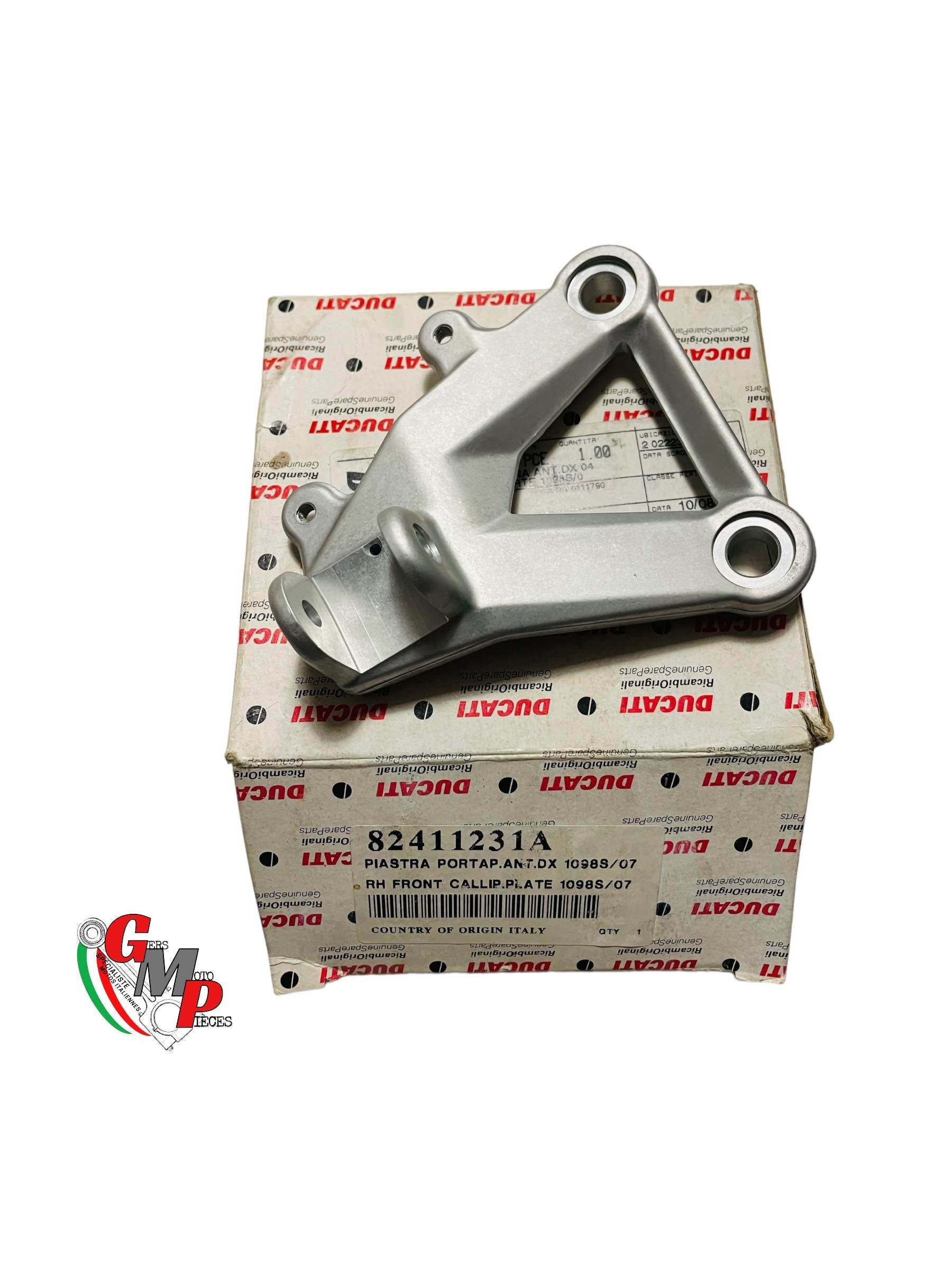 Nueva placa de reposapiés derecho - Ducati