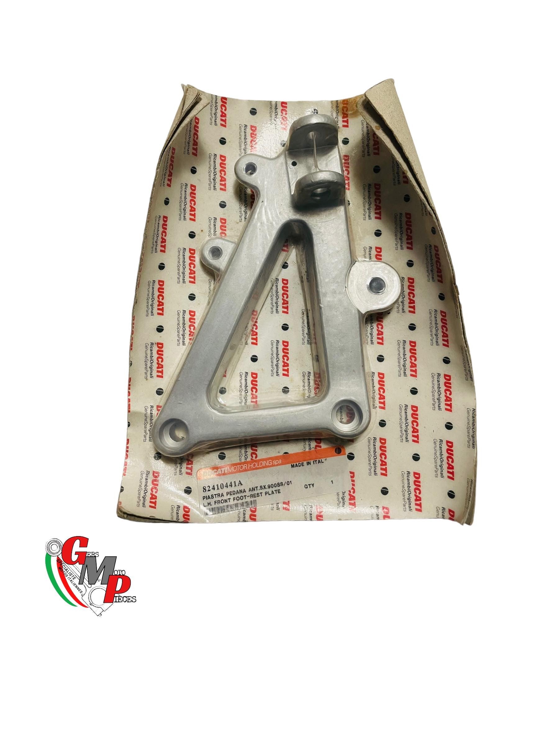 Nueva placa de reposapiés delantero izquierdo - Ducati