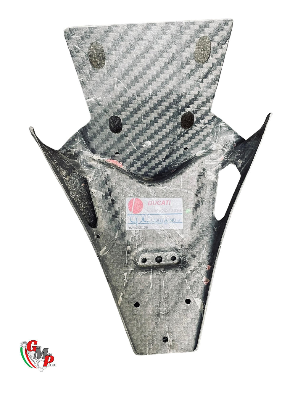 Nuevo portamatrículas de carbono - Ducati