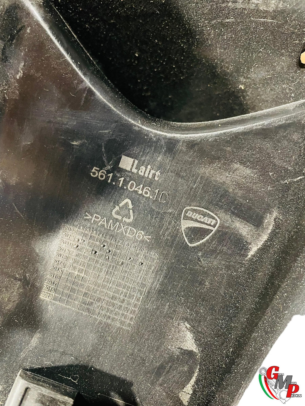 Soporte de placa portaescobillas Ducati