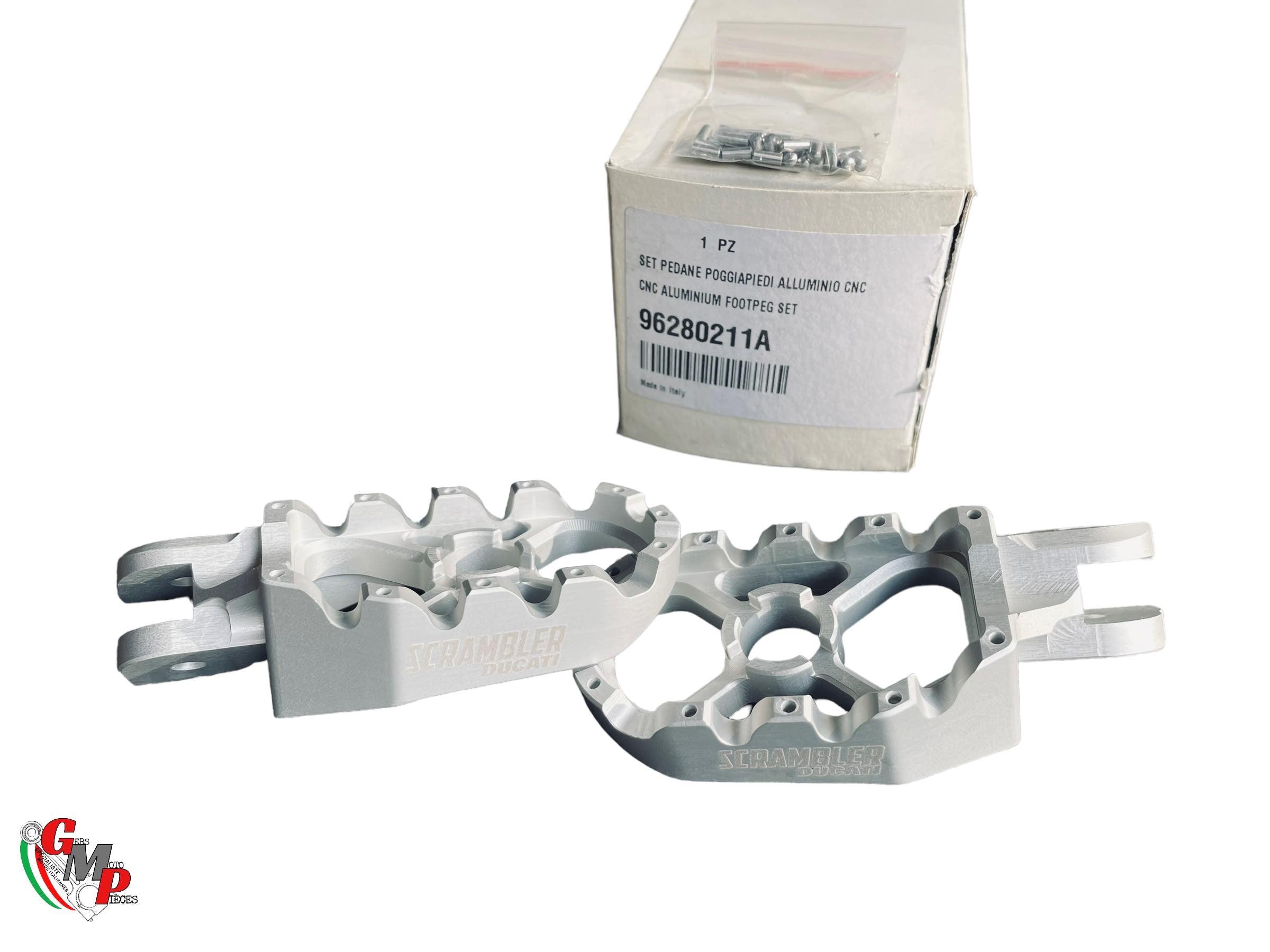 Nuevo reposapiés de aluminio con clavos de alto rendimiento de Ducati - Ducati