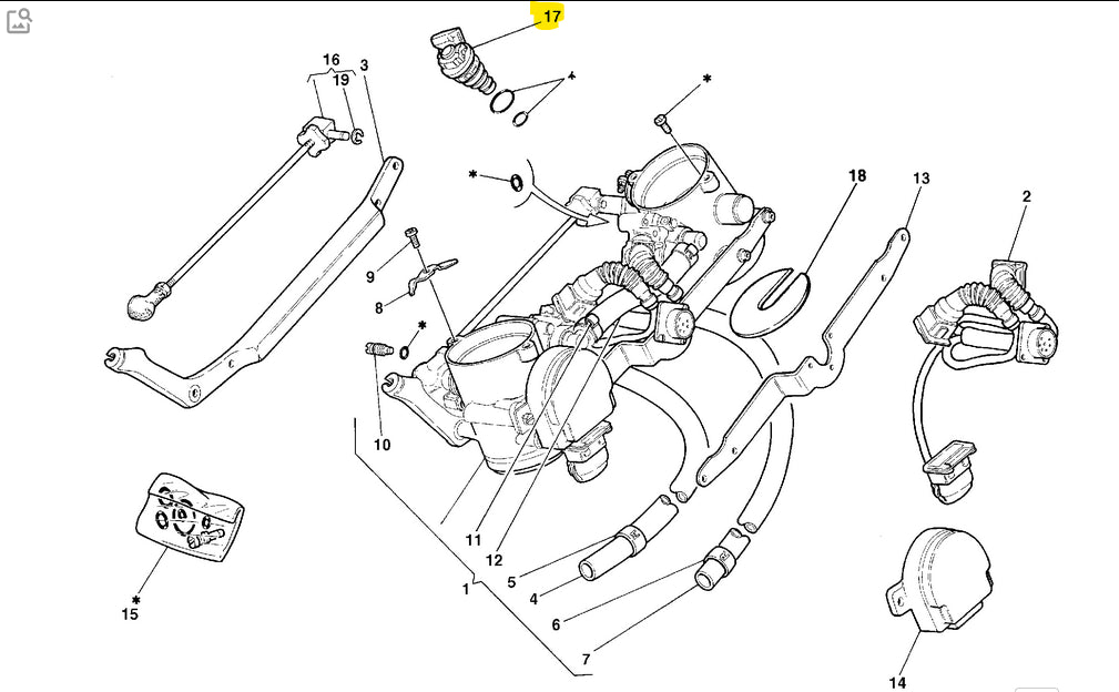Inyector - Ducati