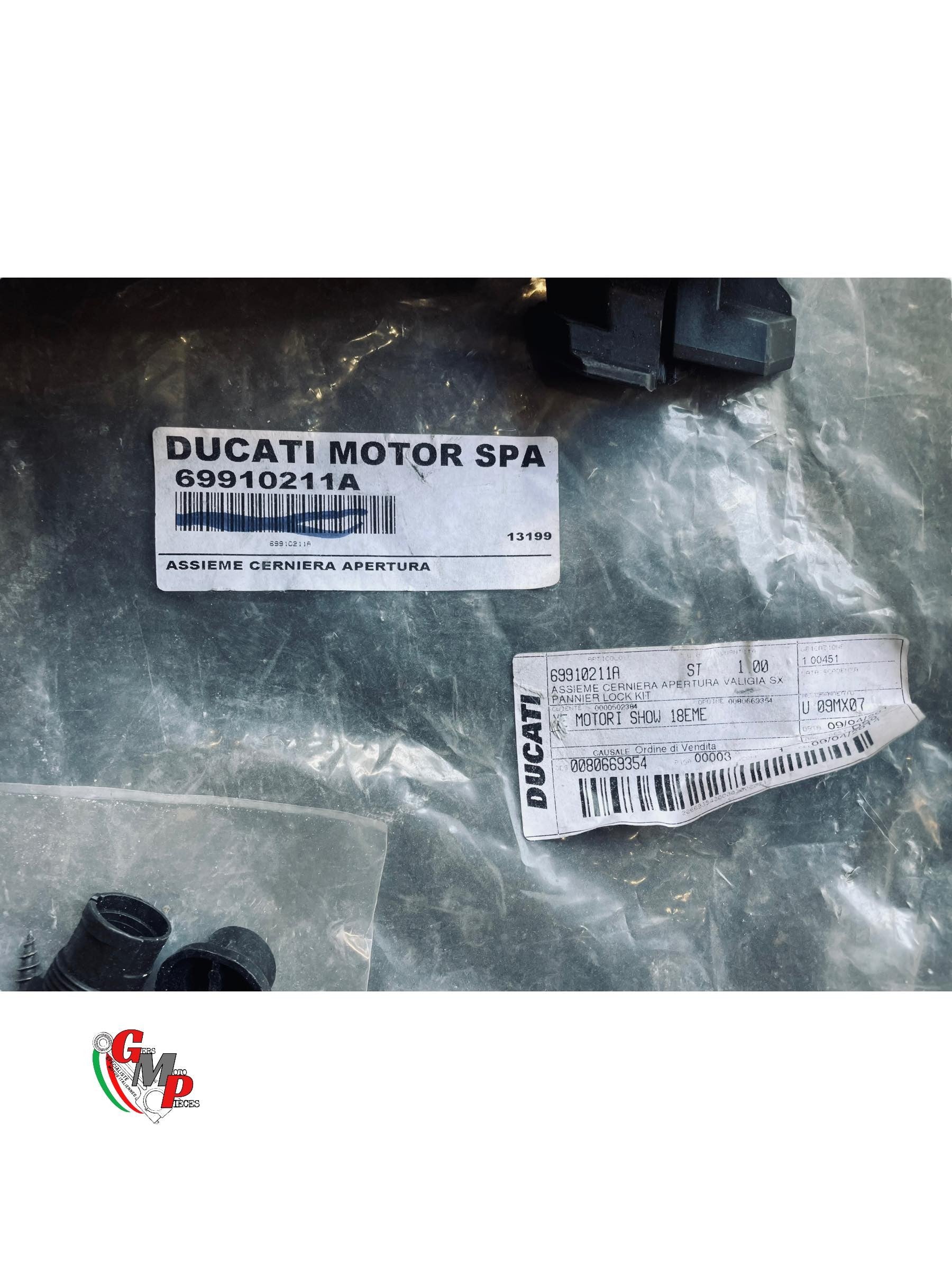 Kit de cerradura para la caja izquierda - Ducati
