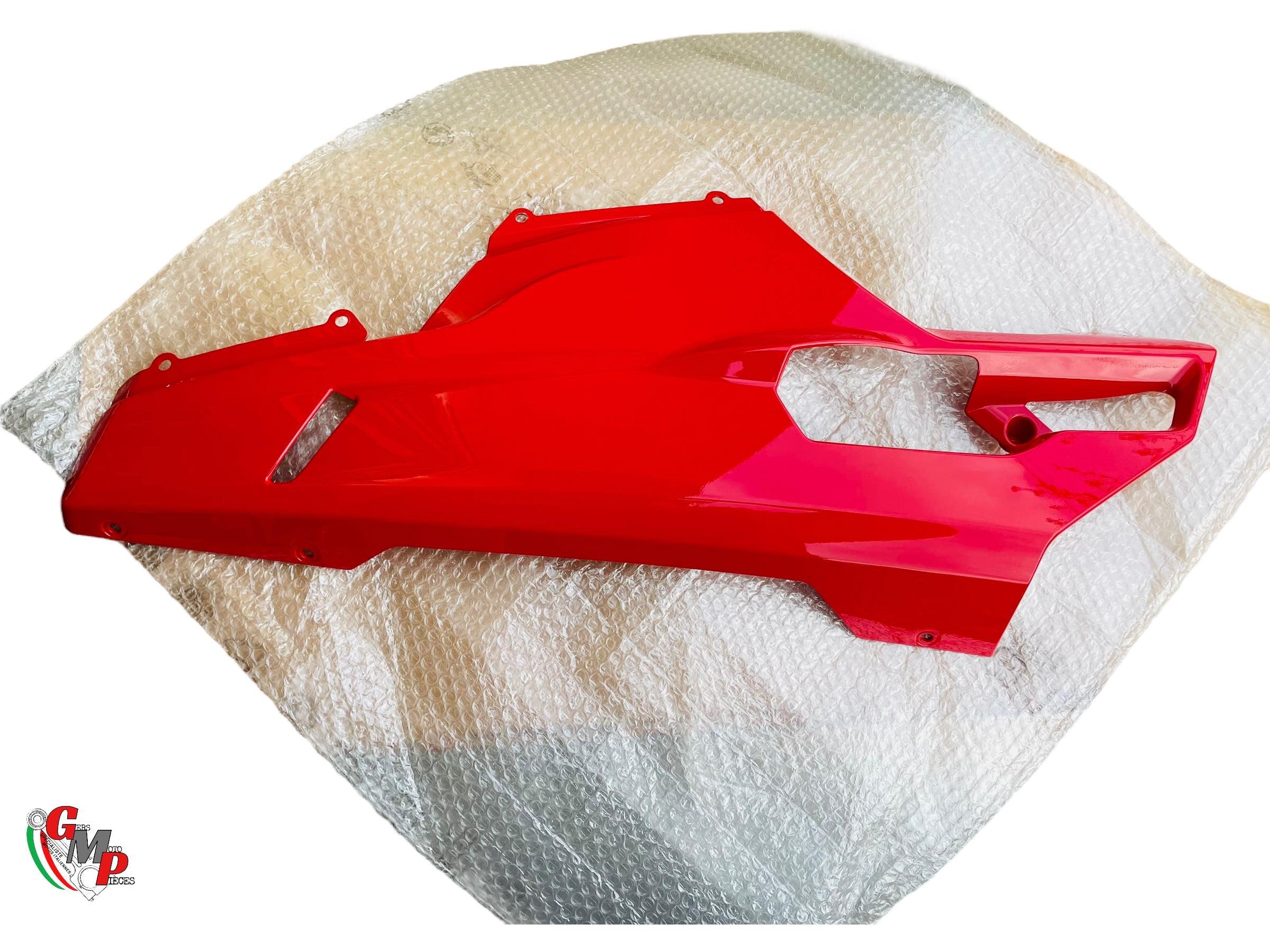 Carenado medio izquierdo, placa protectora izquierda, nuevo - Ducati