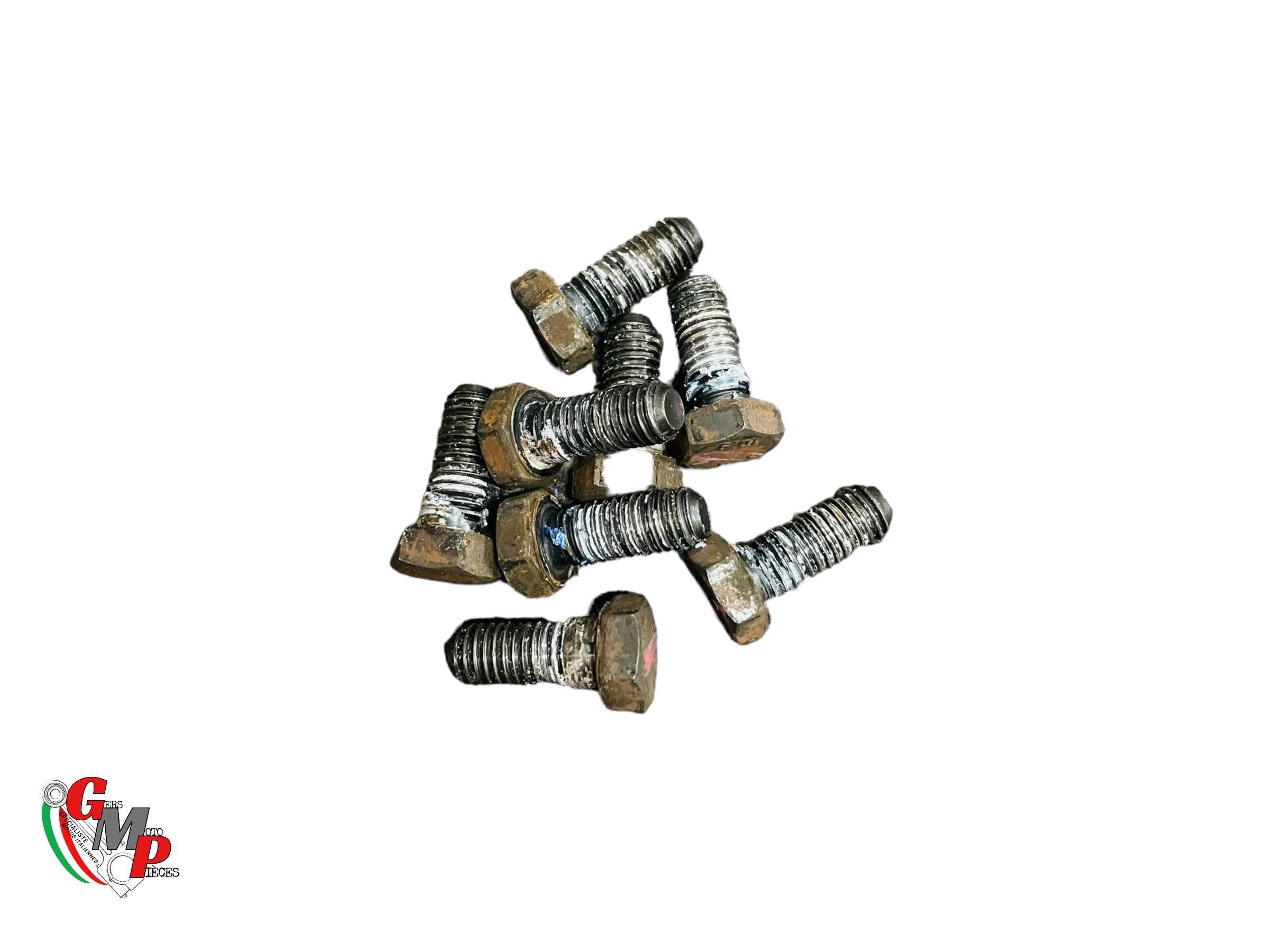 Kit 8 Tornillos Fijación Campana Embrague - Ducati Monster 900 S4 MH900E ST2 ST4 ST4S SBK 748 851 888 907IE PASO 916 996 998 SS 900 cor finale