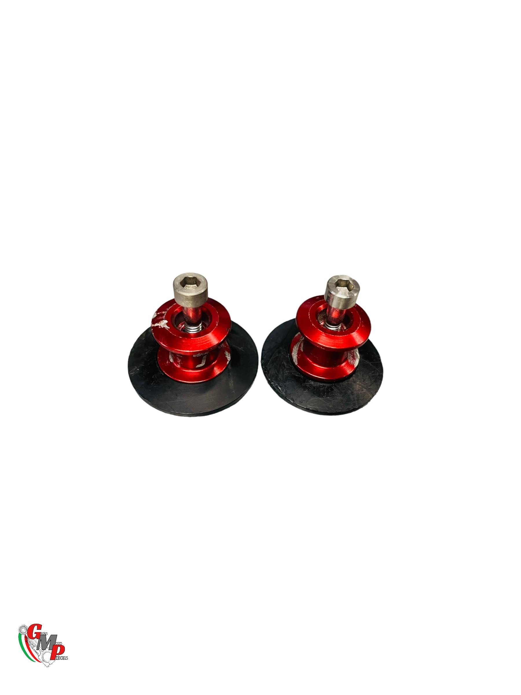 Tornillo de aluminio rojo Diabolo BTS M6 - Ducati