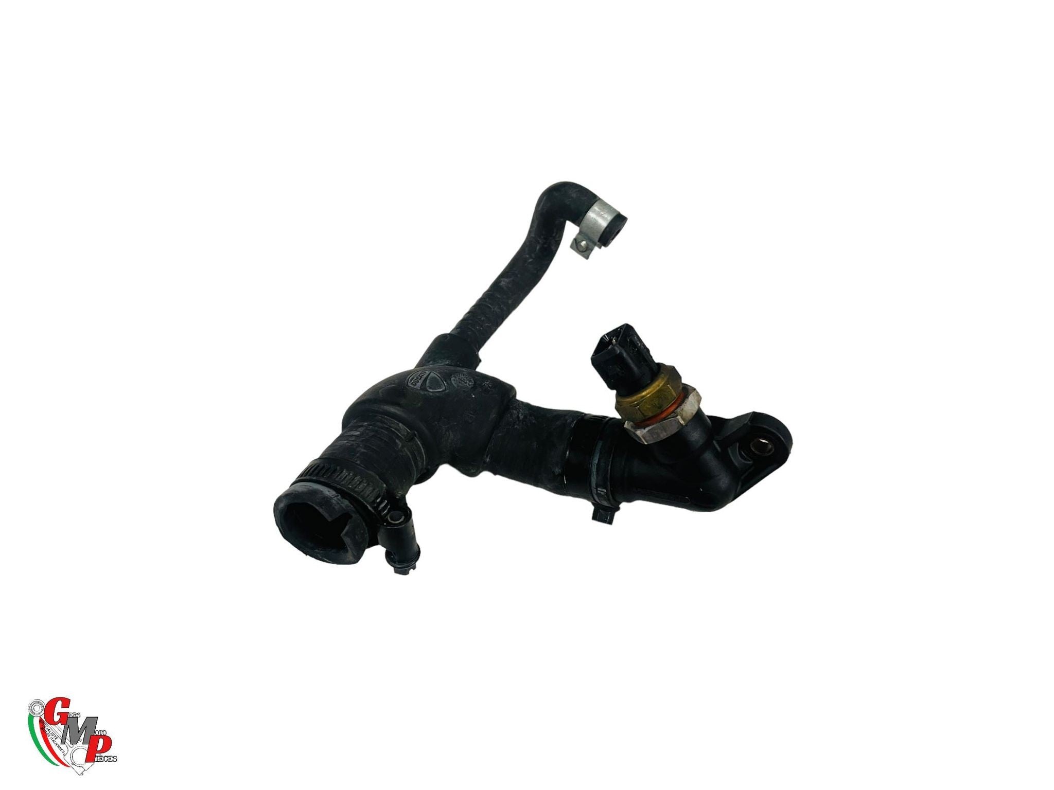 Conector de agua de culata con manguera y sensor de temperatura - Ducati Monster 1200 821 cor finale