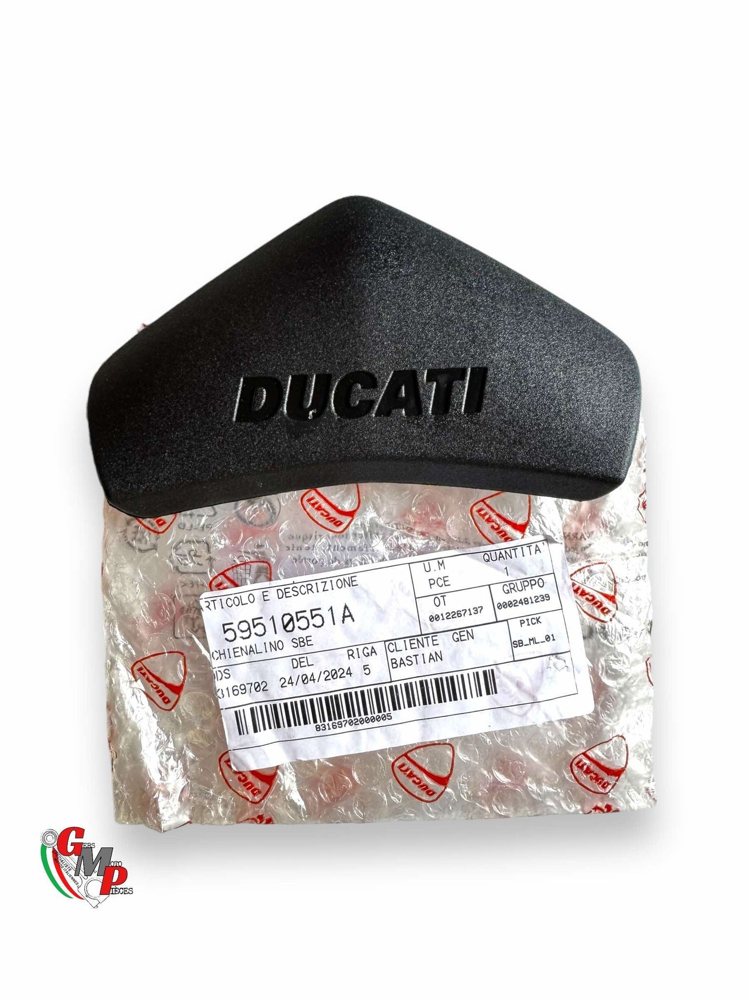 Nuevo Respaldo Monoposto - Ducati