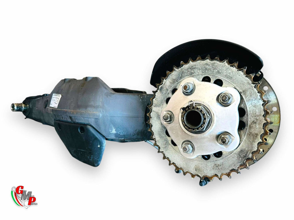 Brazo único completo con husillo excéntrico - Ducati HYM 1100 1100 EVO 1100 S 796 MTS bocina final