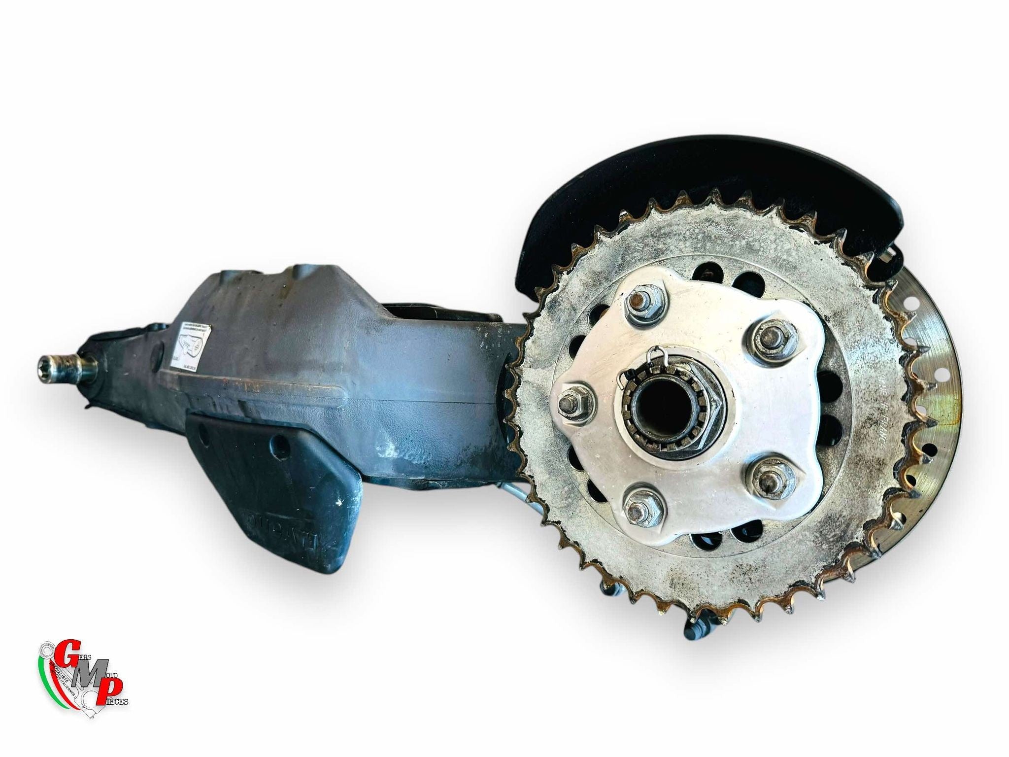 Brazo único completo con husillo excéntrico - Ducati HYM 1100 1100 EVO 1100 S 796 MTS bocina final