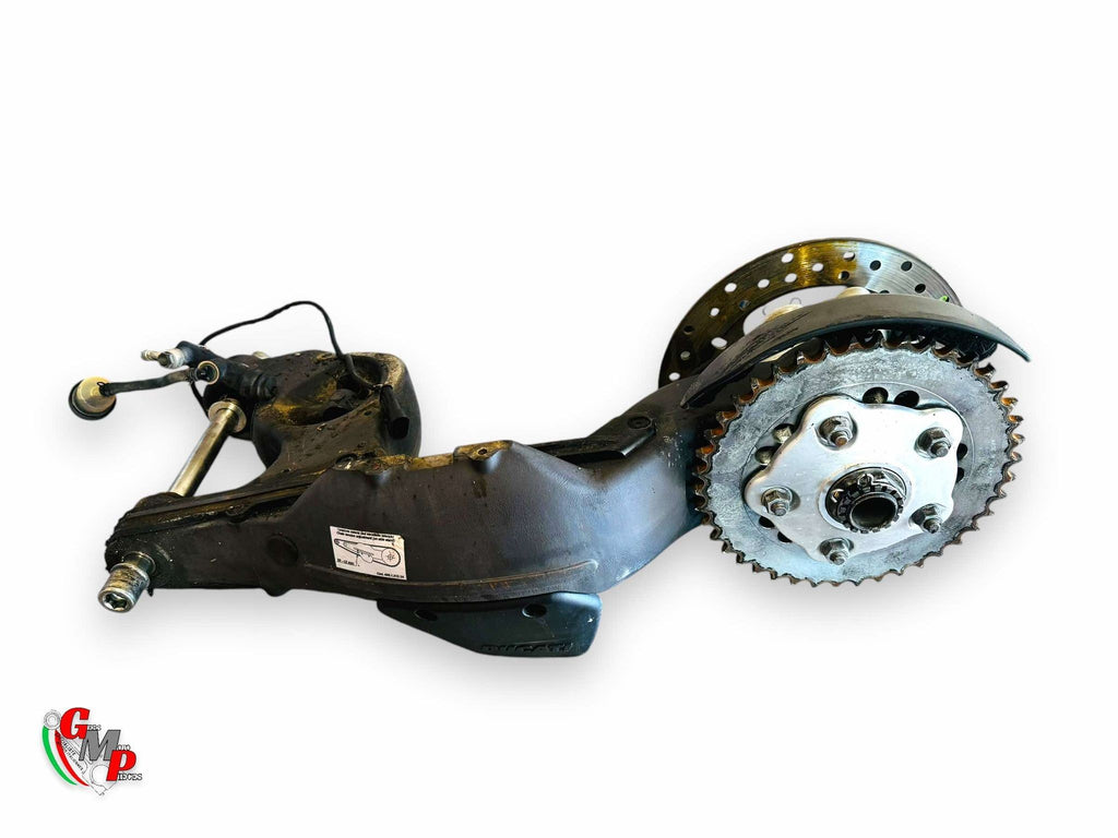 Brazo único completo con husillo excéntrico - Ducati HYM 1100 1100 EVO 1100 S 796 MTS bocina final