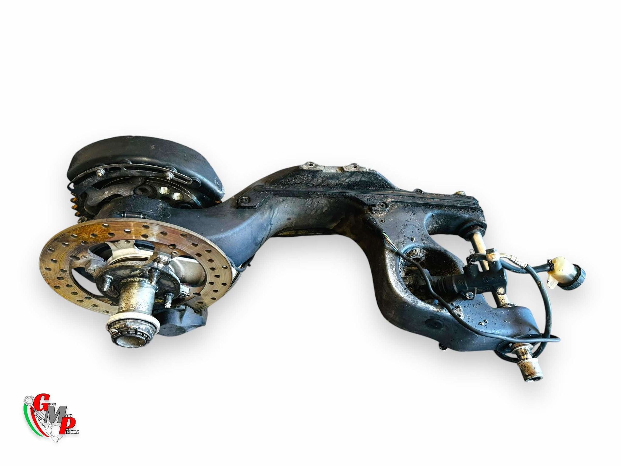 Brazo único completo con husillo excéntrico - Ducati HYM 1100 1100 EVO 1100 S 796 MTS bocina final