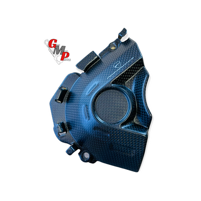 NUEVA CUBIERTA DE Piñón DE CAJA DE CAMBIOS DE CARBONO MATE - Ducati