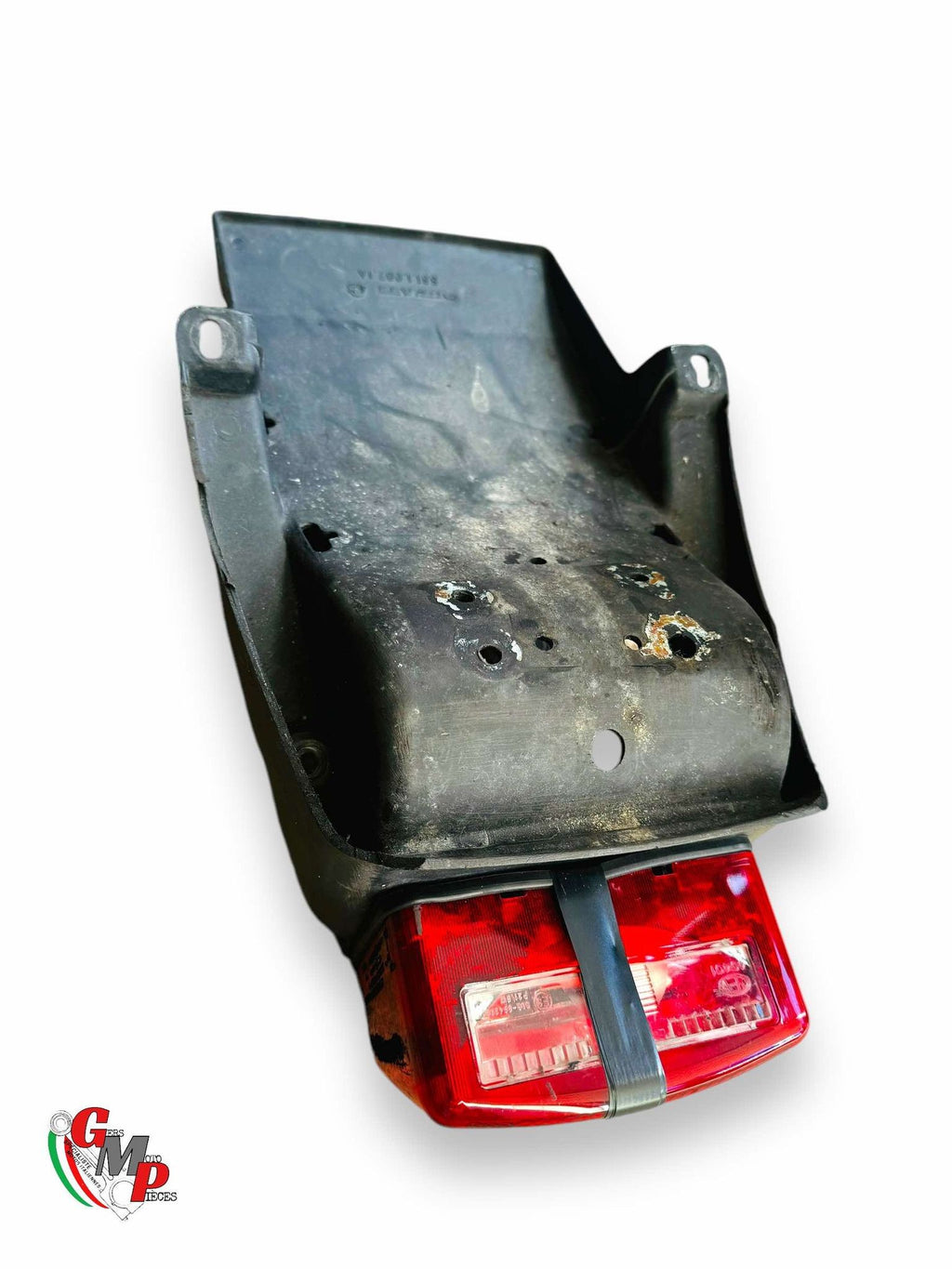 Soporte para placa de guardabarros y portaescobillas bajo el asiento - Ducati