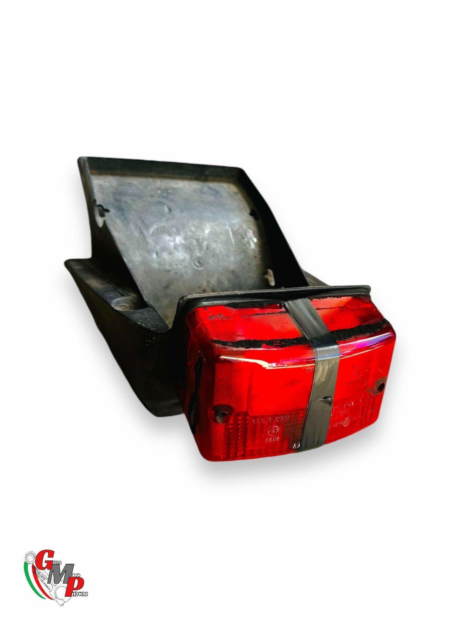 Soporte para placa de guardabarros y portaescobillas bajo el asiento - Ducati