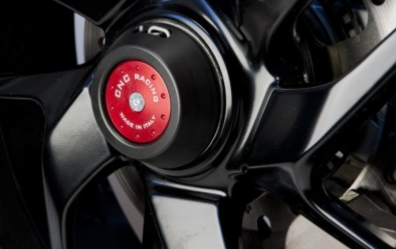 Protector de rueda trasera CNC Racing negro - Ducati