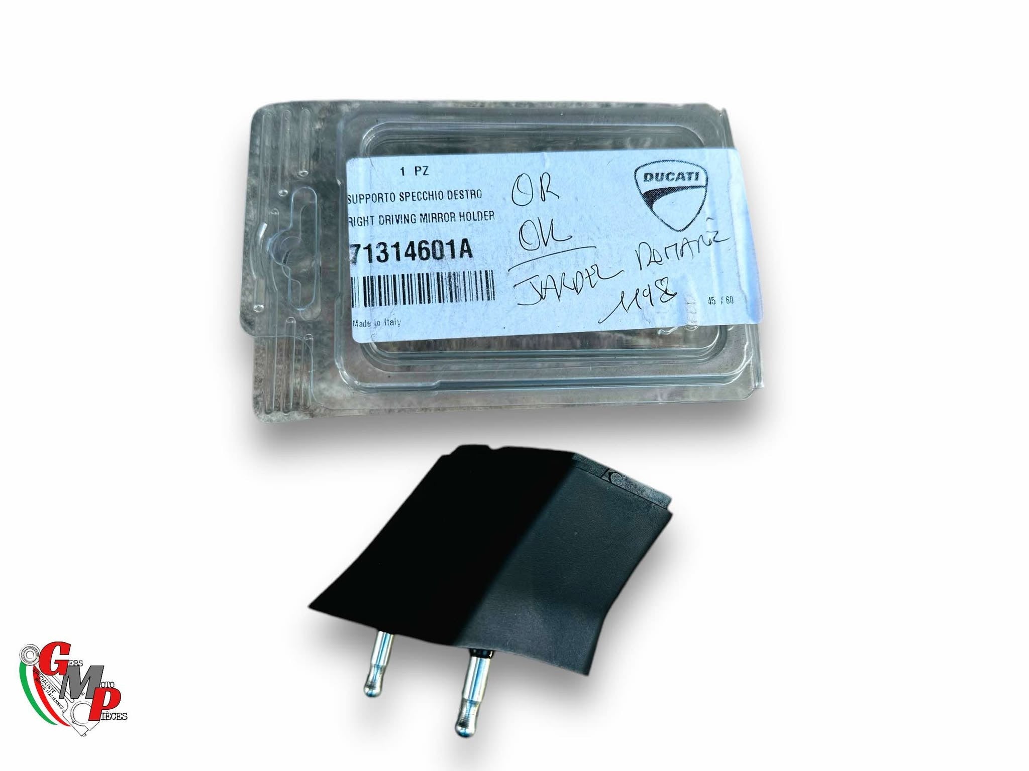 Espaciador elevador de espejo retrovisor derecho original NUEVO - Ducati S