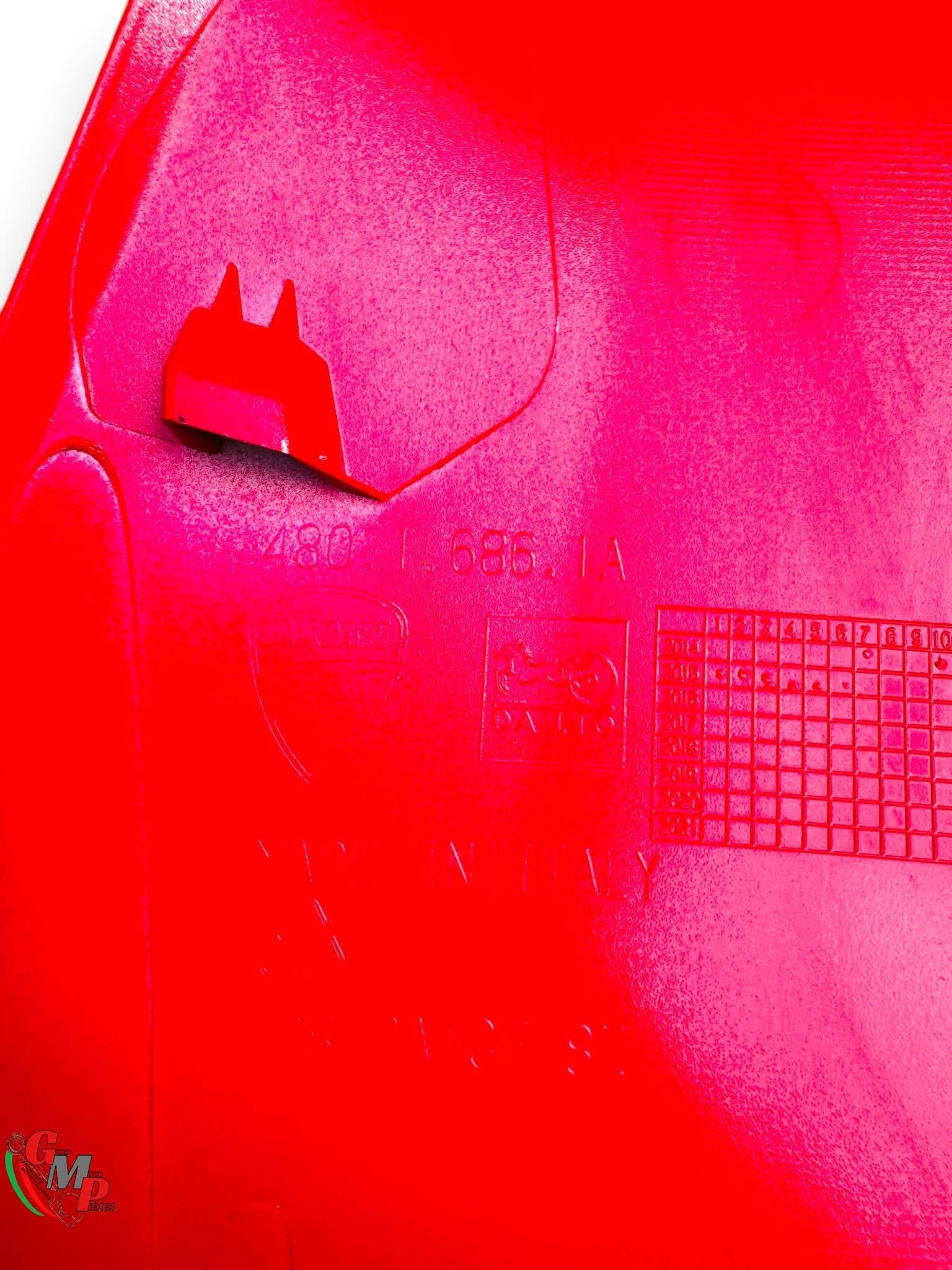 Carenado lateral derecho rojo - Ducati