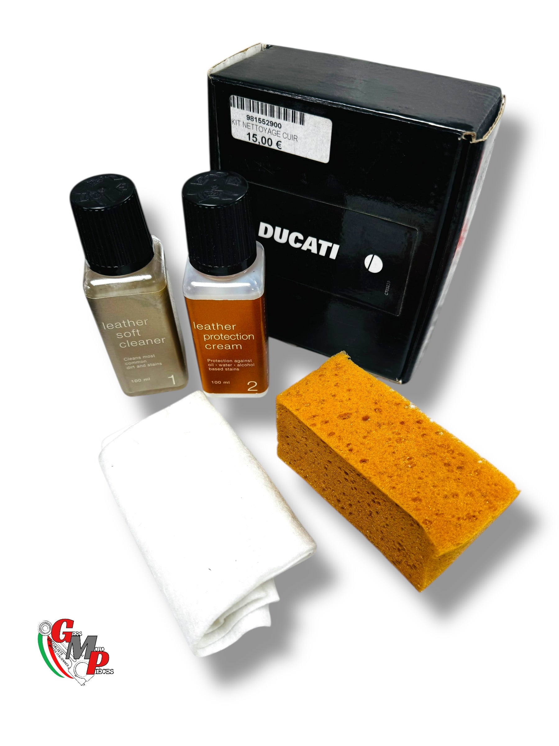 Kit de Limpieza de Cuero NUEVO - Ducati