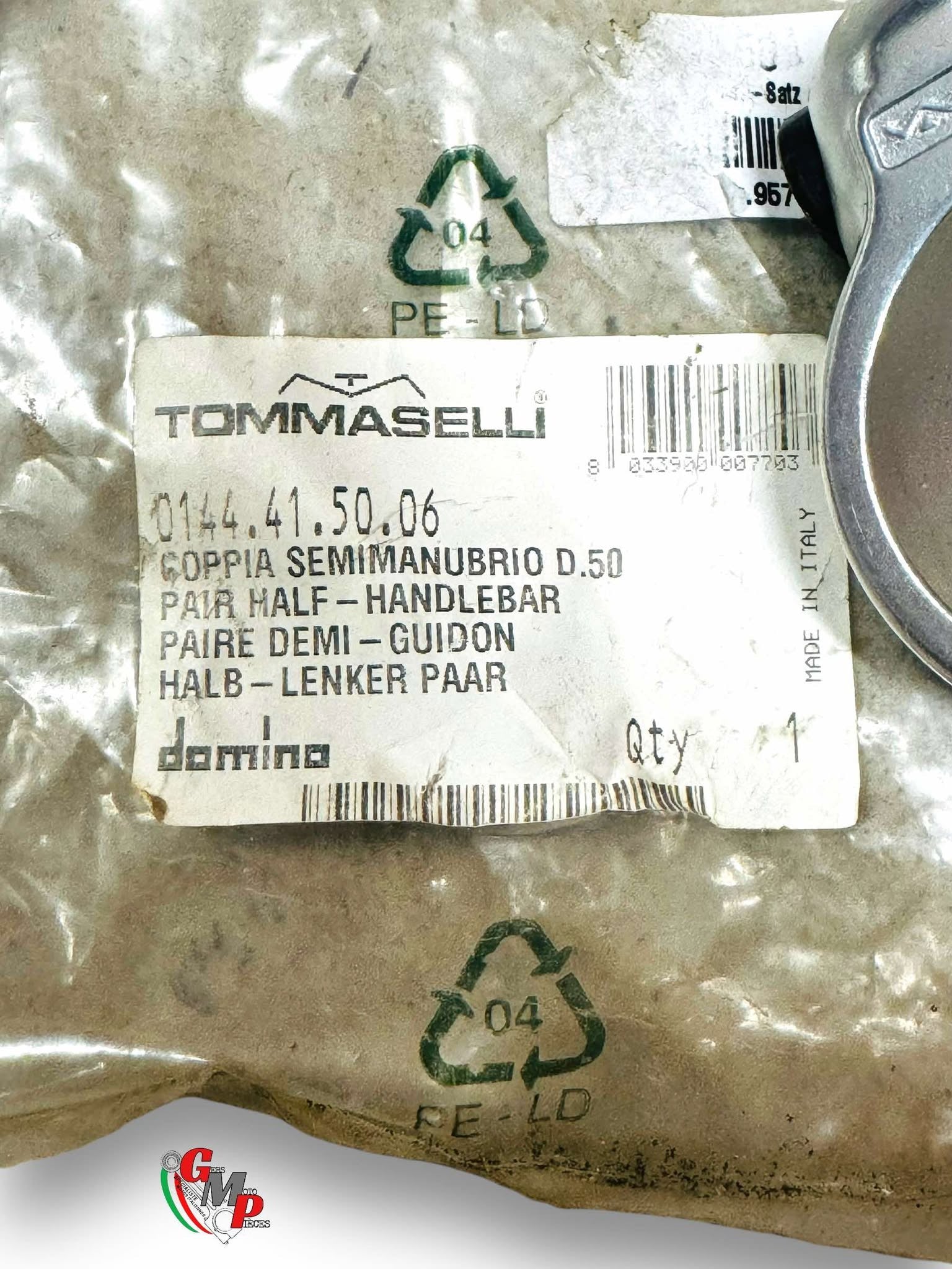 Par de semimanillares diámetro 50 Tommaselli - Ducati