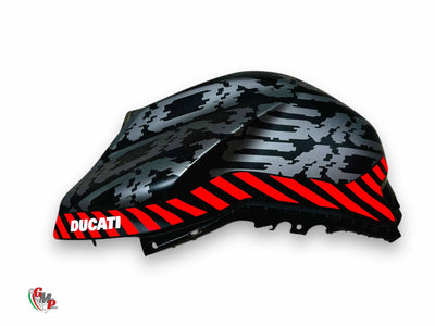 Gráfico del carenado del depósito izquierdo - Ducati