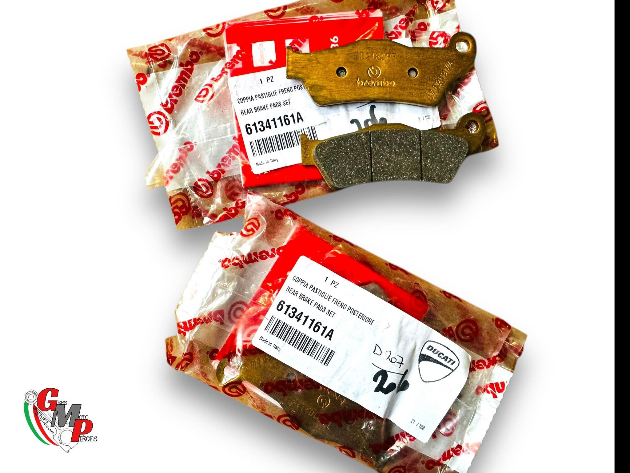 Pastilla de freno trasera Brembo original NUEVA - Ducati