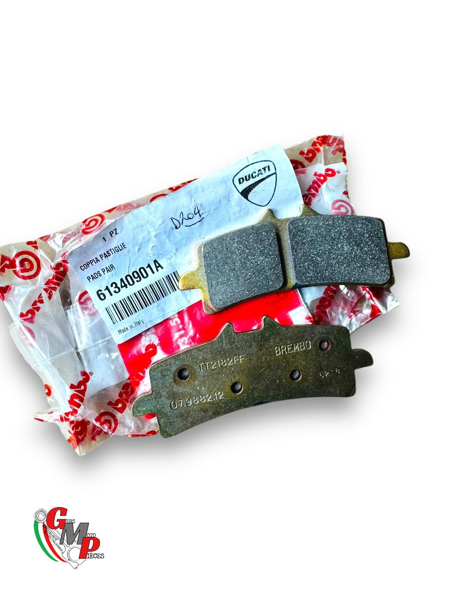 Pastilla de freno delantera Brembo original NUEVA - Ducati Streetfighter 1098 Panigale 1199 Diavel 1200 cor finale