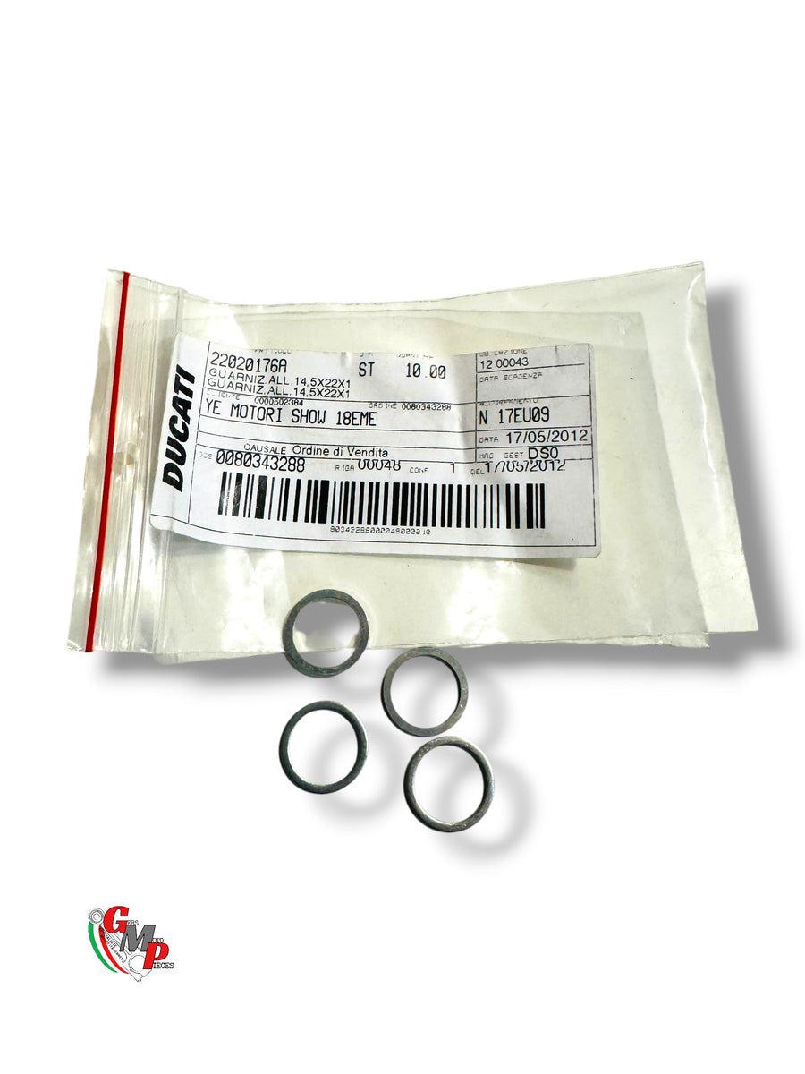 Junta de aluminio para radiador de aceite NUEVA - Ducati