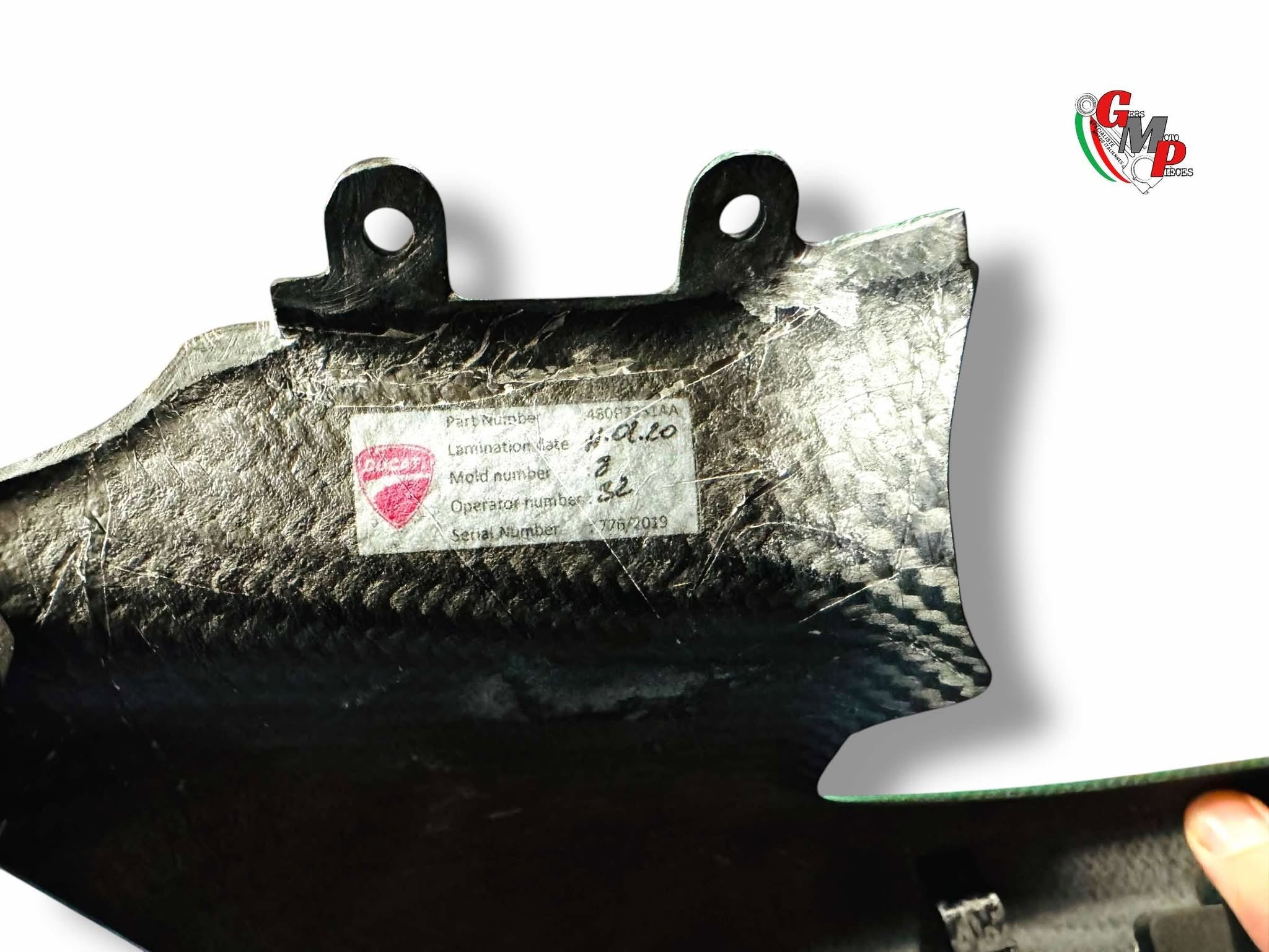 NUEVA cubierta de carbono izquierda - Ducati