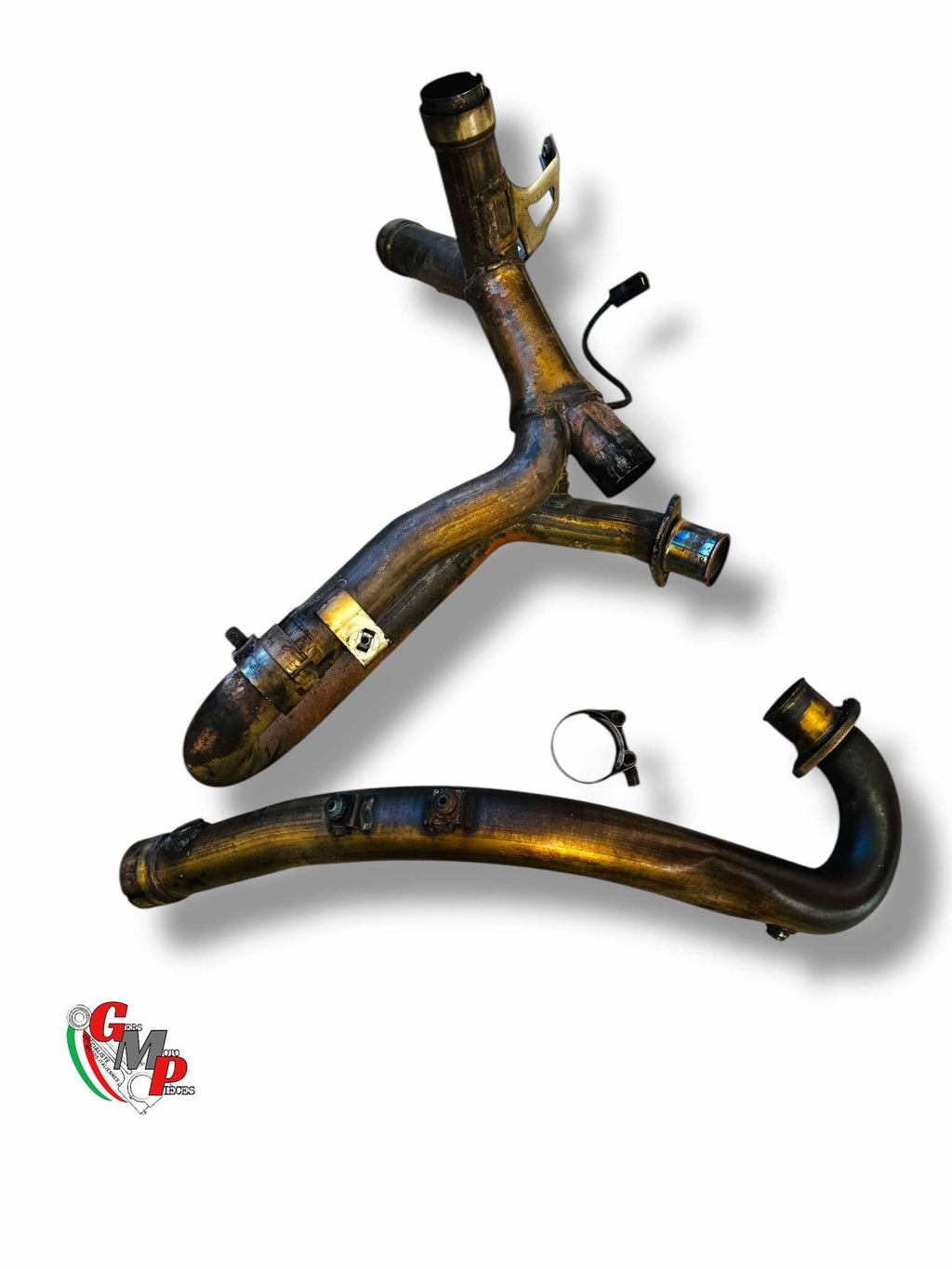 Conjunto del colector de escape - Cuerno final de la Ducati Monster 696