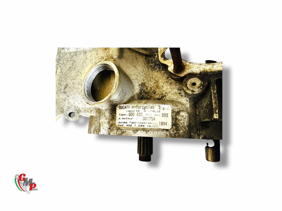 Bloque Motor con Cigüeñal y Caja de Cambios - Ducati