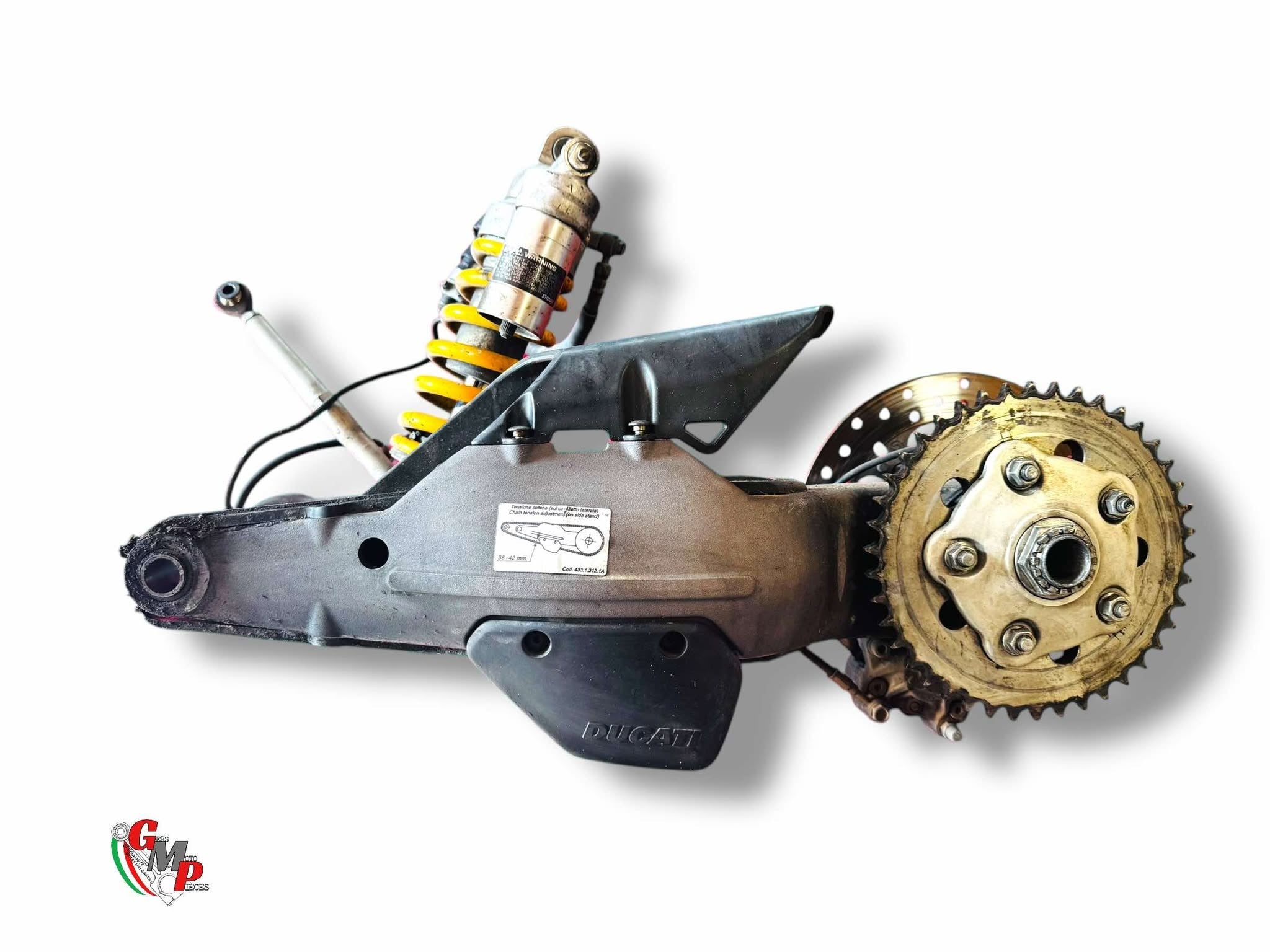 Basculante monobrazo - Ducati Multistrada 1000 final cor