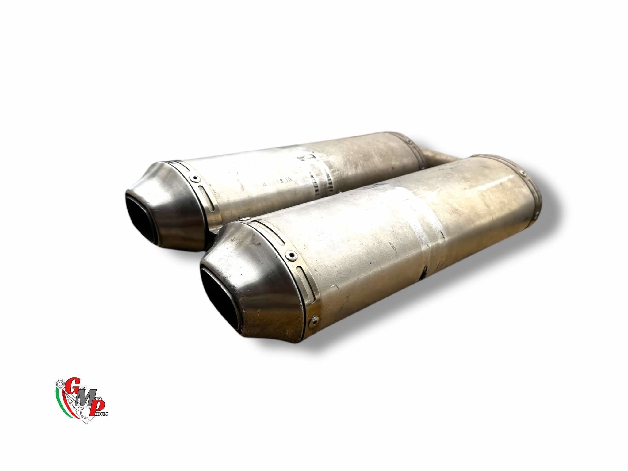 Par de silenciadores de escape originales - Ducati