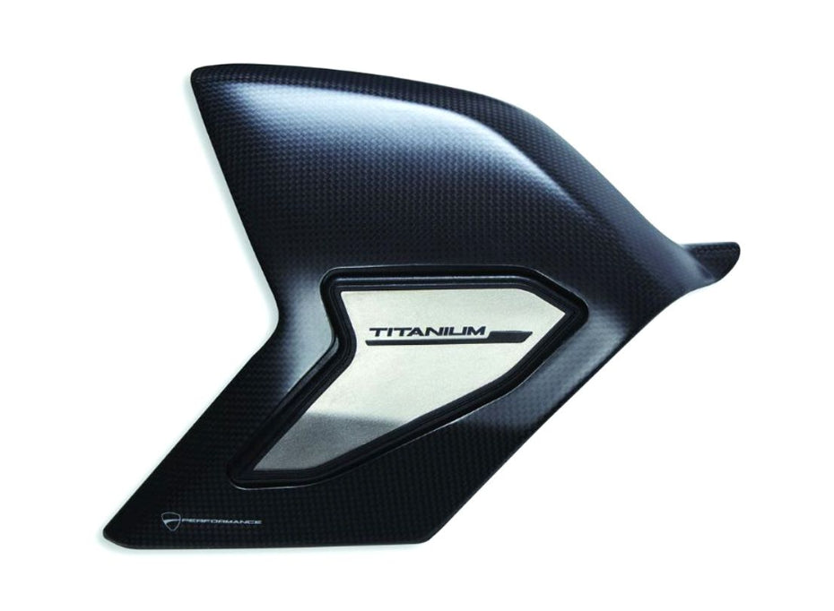 Inserto de cubierta de brazo único de titanio - Ducati