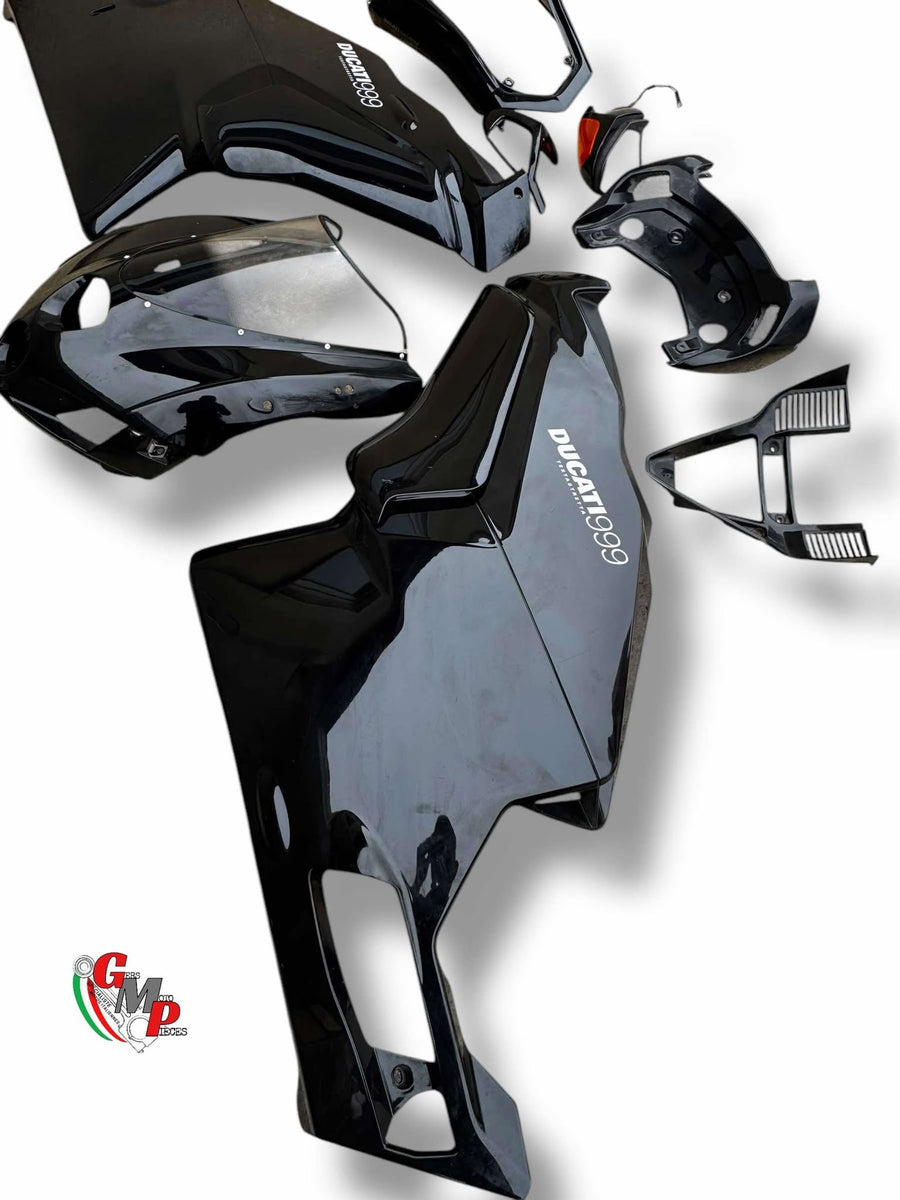 Kit de carrocería Ducati Phase 2 negro brillante