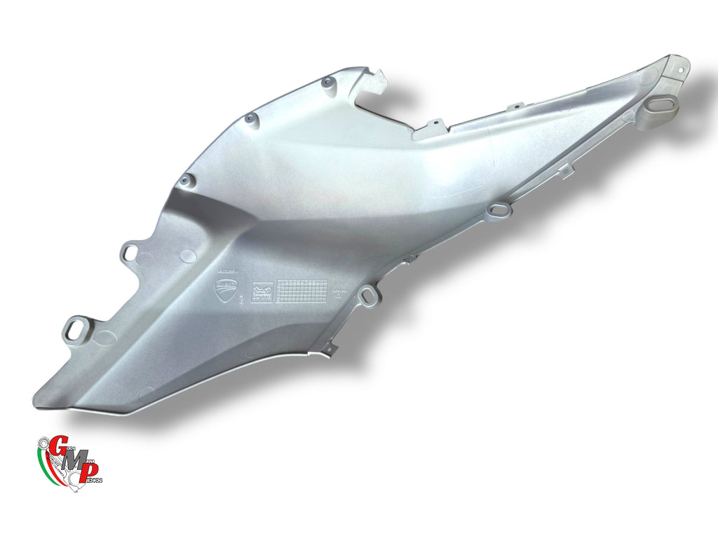 Carenado izquierdo gris cromado NUEVO - Ducati