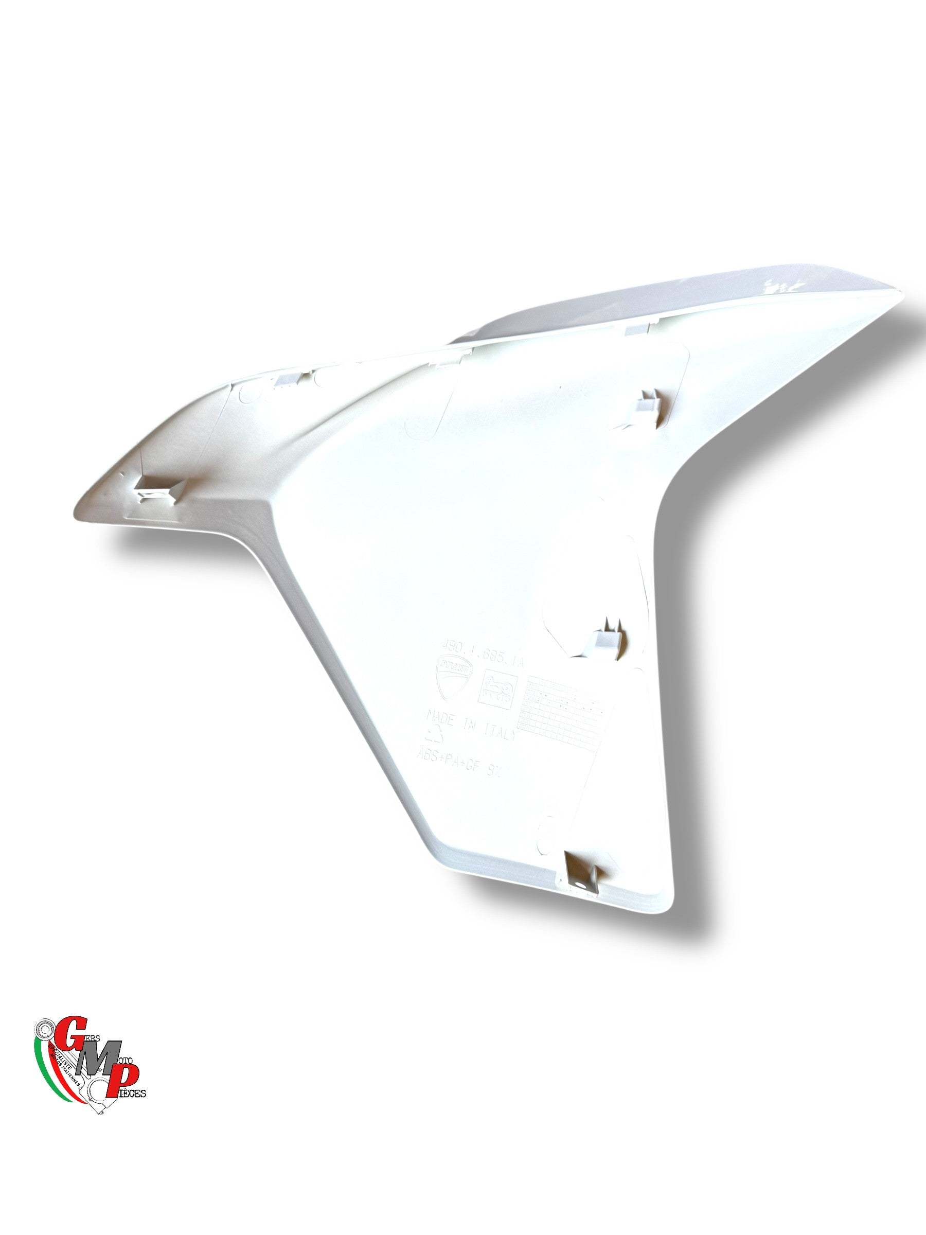 NUEVA cubierta de carenado izquierda blanca - Ducati