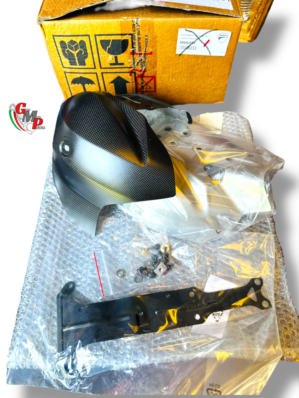 NUEVO Kit de tapa de escape de carbono - Ducati