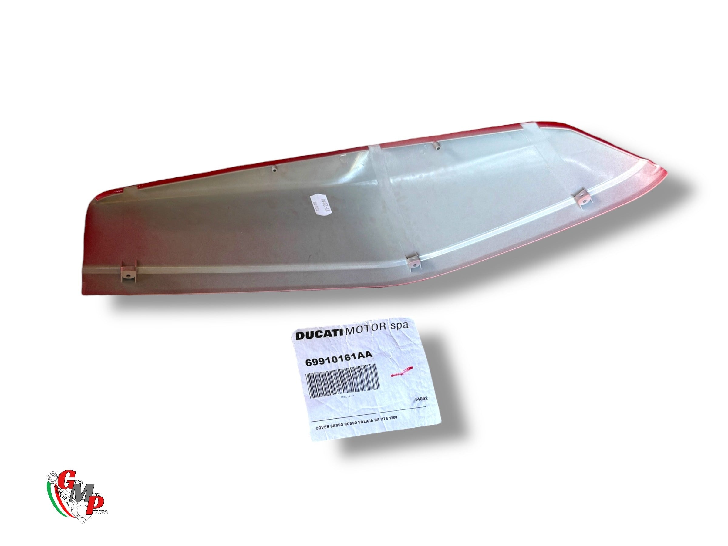 Funda de maleta roja derecha NUEVA - Ducati