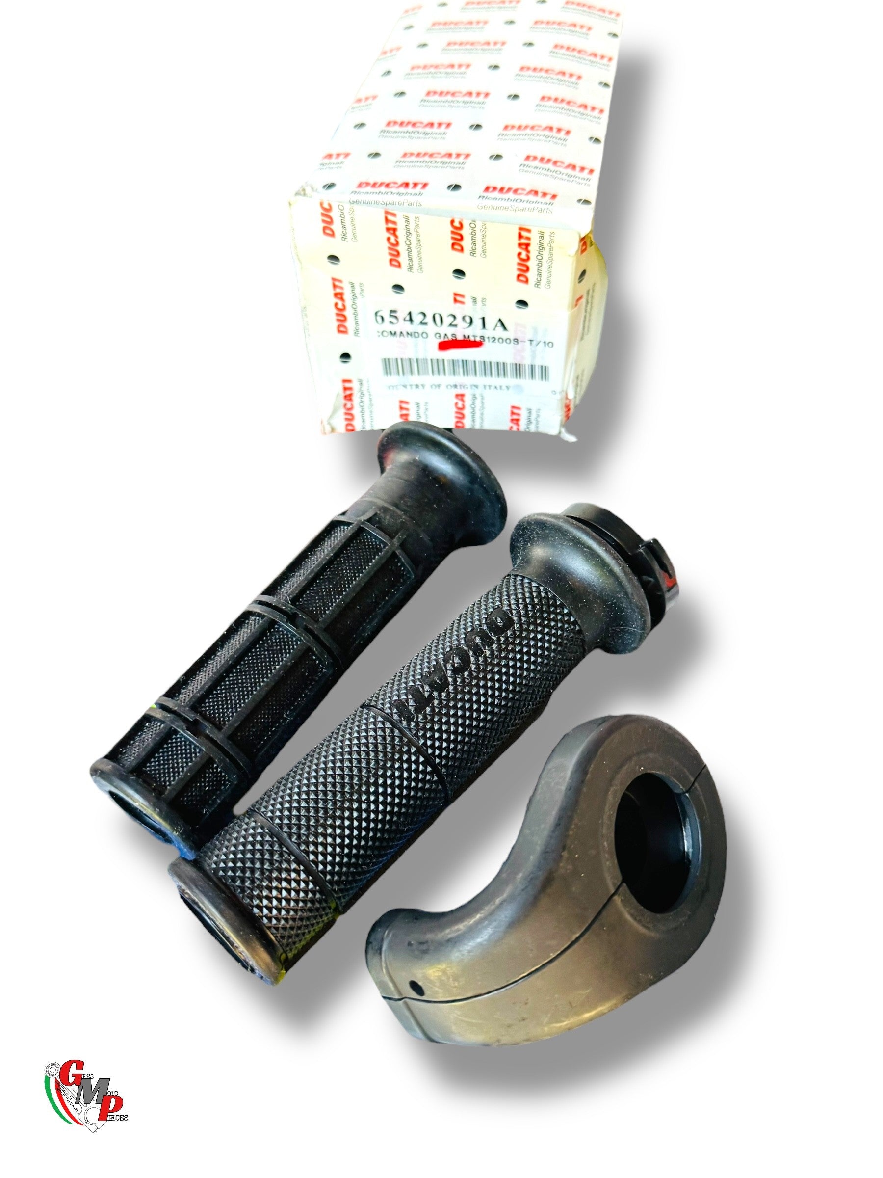 Conjunto de manija y capó de goma - Ducati
