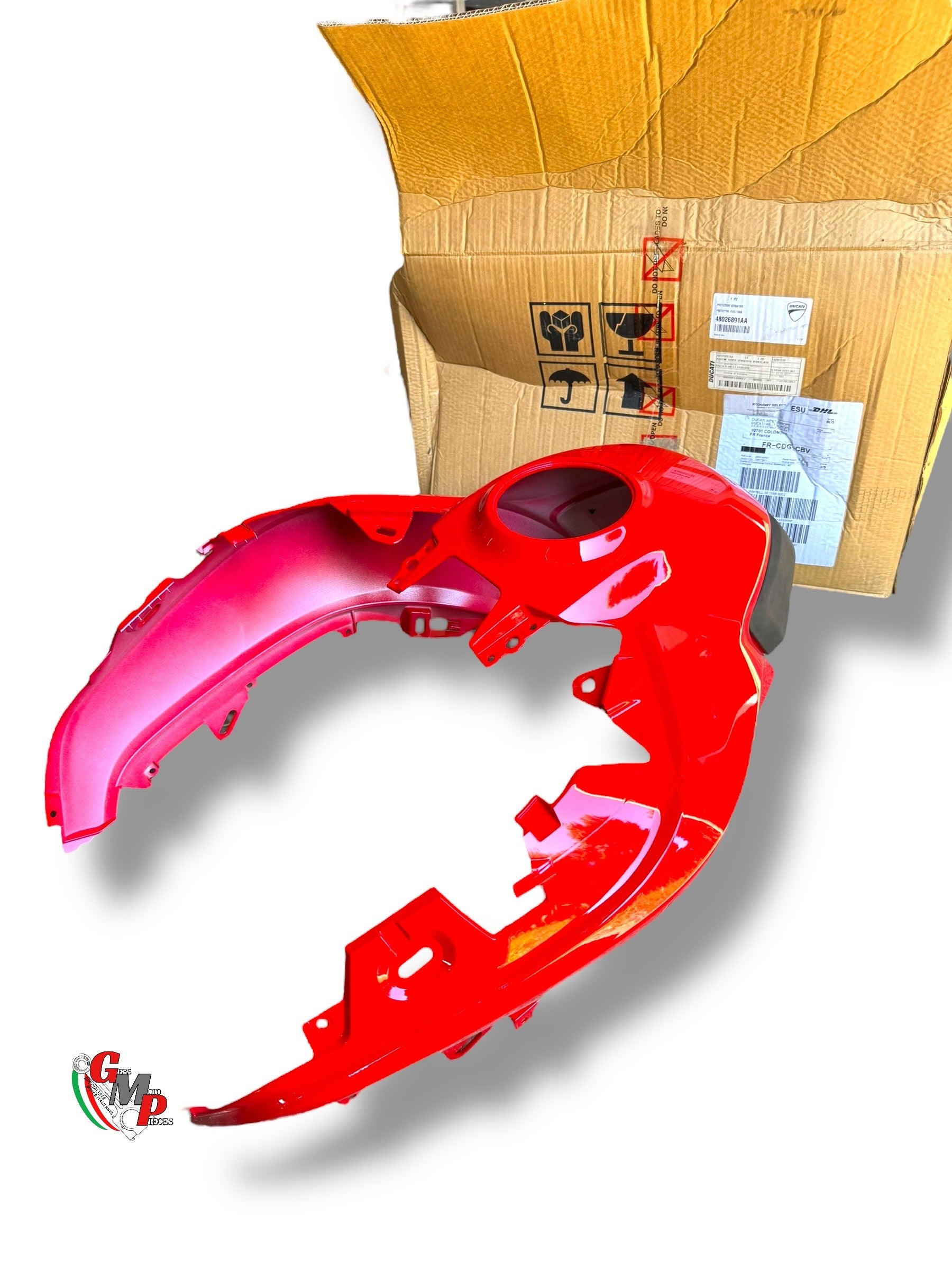 NUEVO carenado de depósito rojo - Ducati